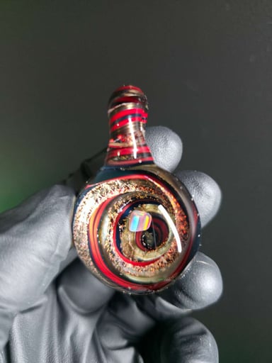 Preview pic of Red Dichroic Vortex Pendant