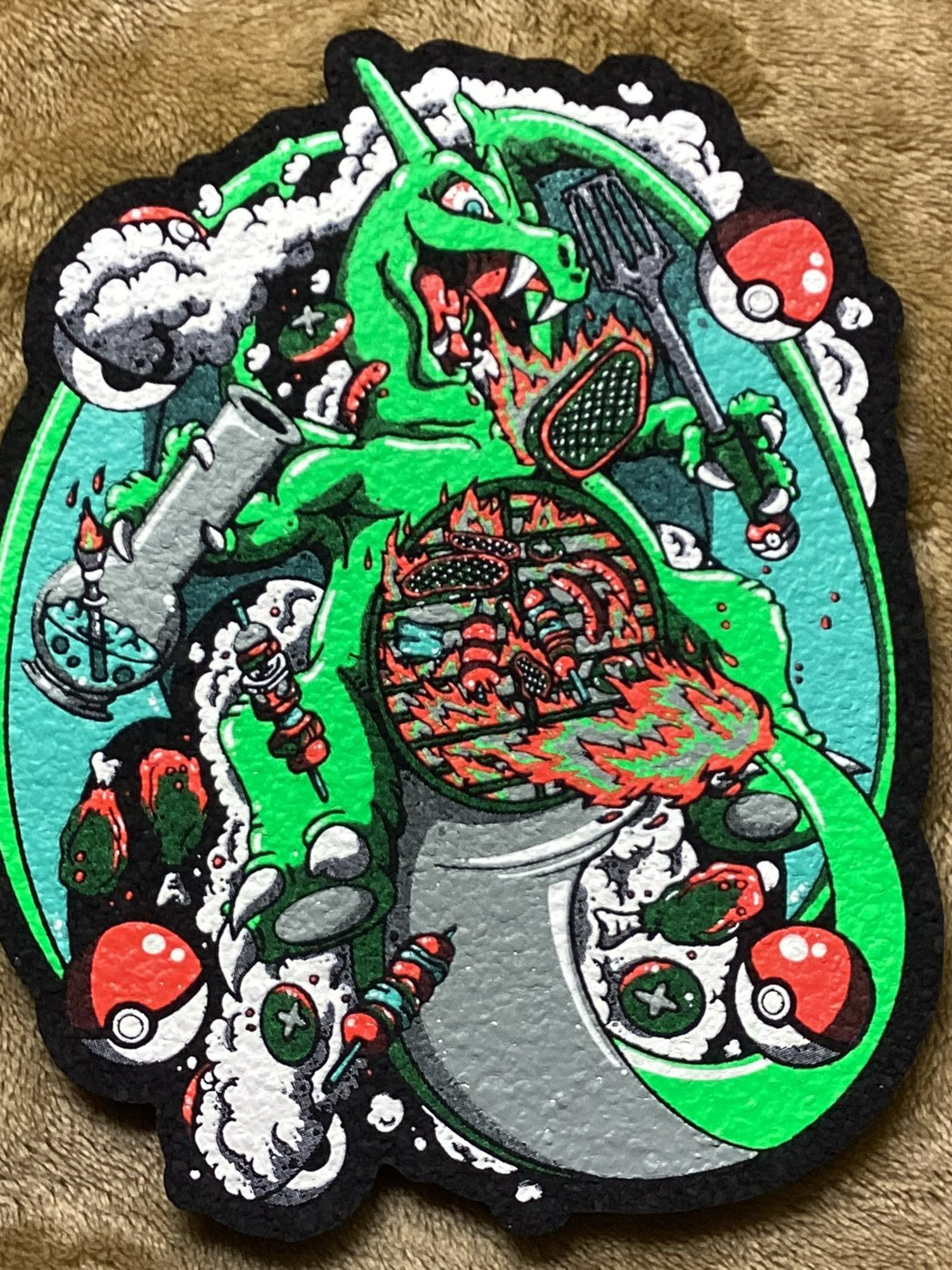 Preview pic of Dragon Moodmat Dark Mountain Cult