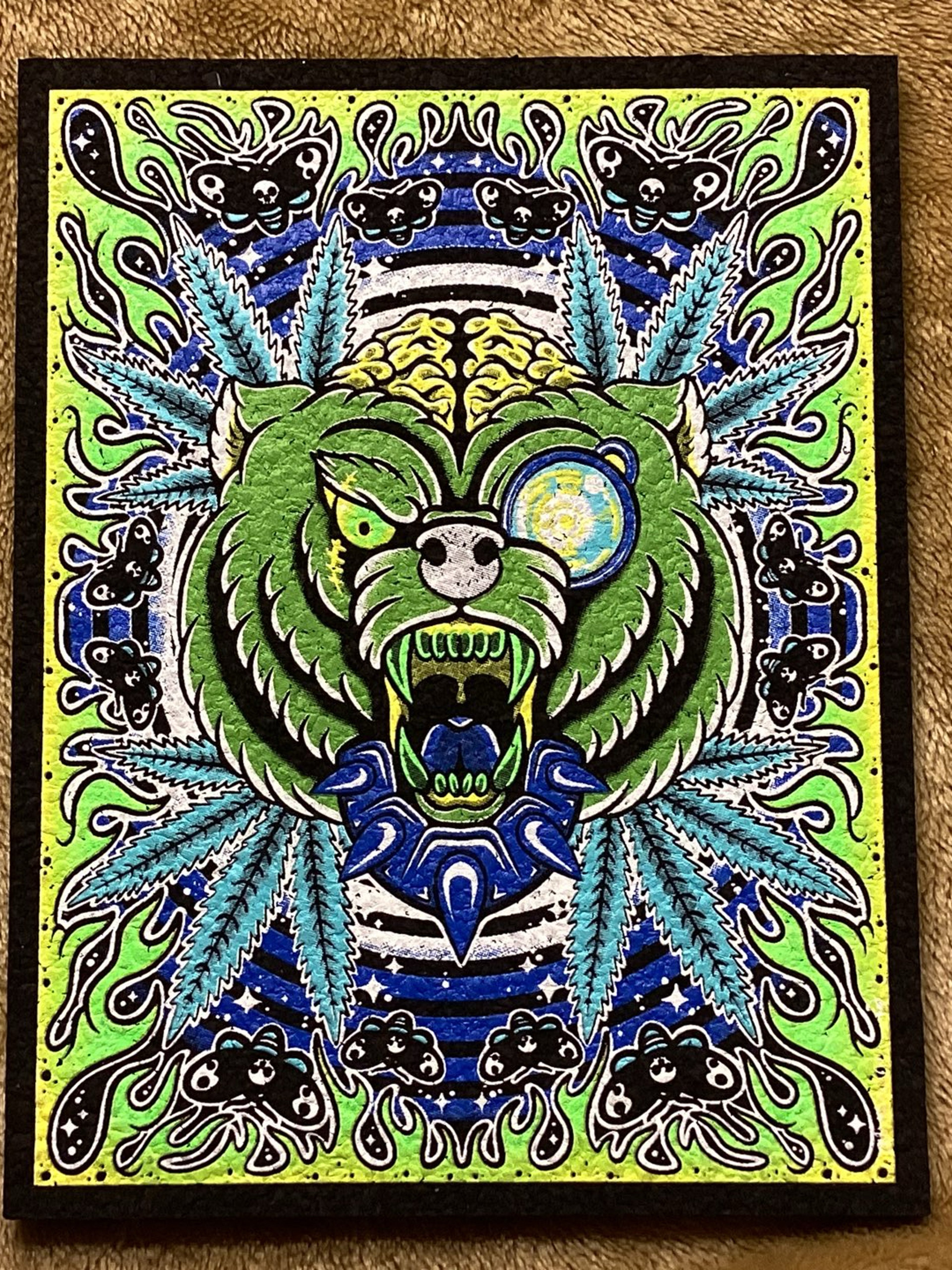 Preview pic of Dark Mountain Cult UV Reactive Moodmat