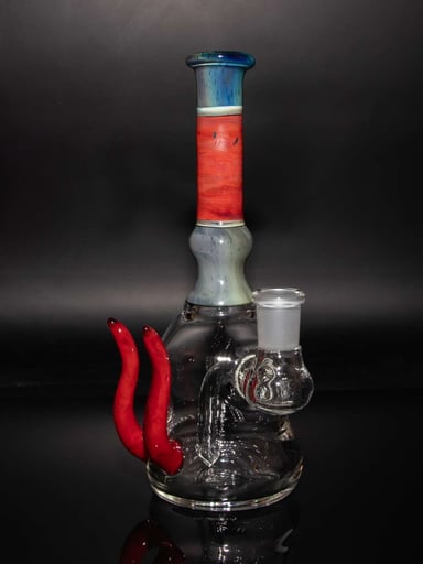 Preview pic of Fumed Cherry Brandy 14mm Dab Rig