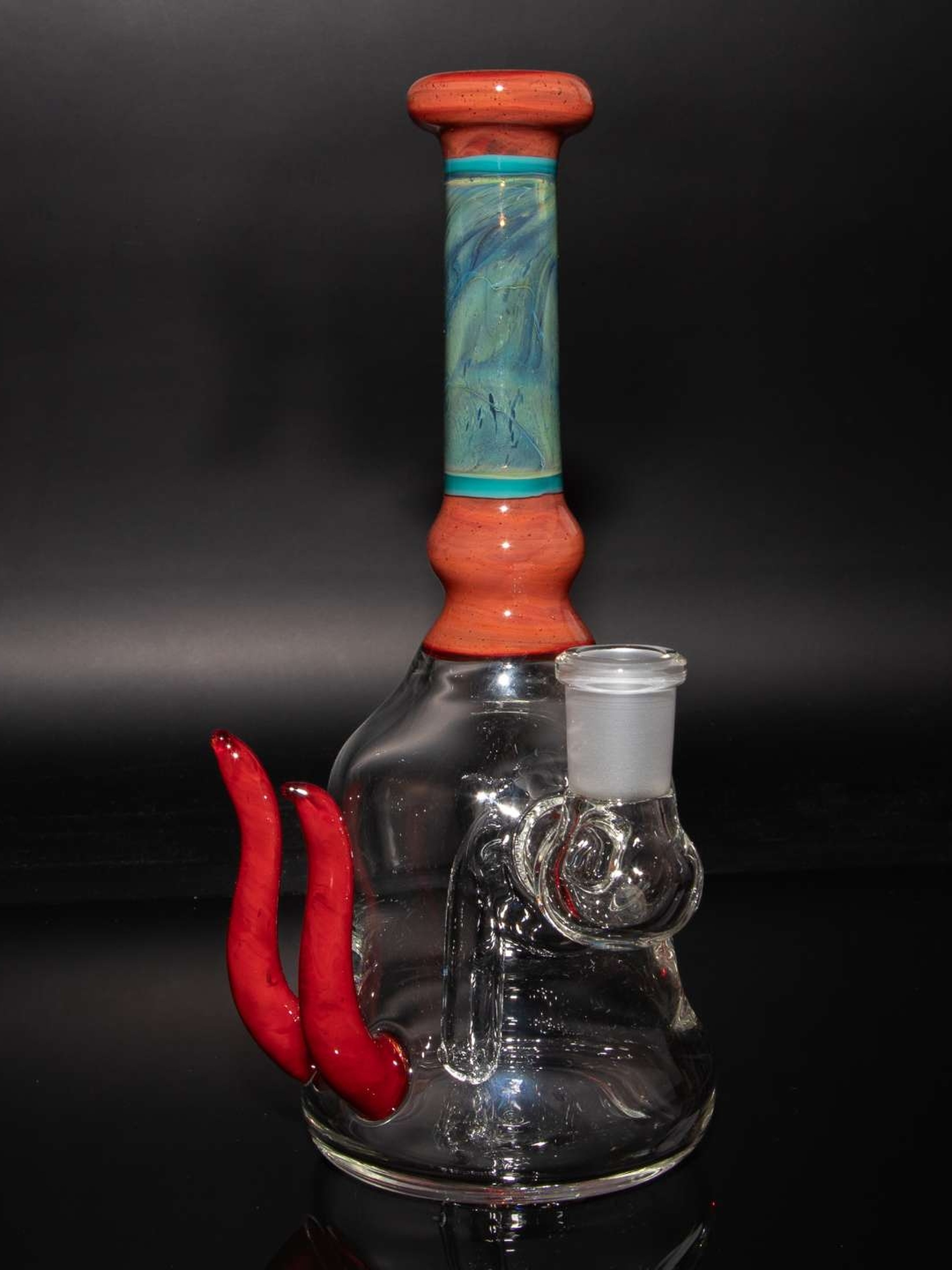 Preview pic of Cherry Brandy Sparkle Mystery Aventurine 14mm Dab Rig