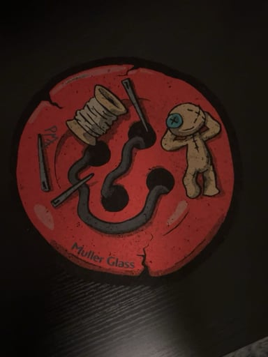 Preview pic of Red muller moodmat