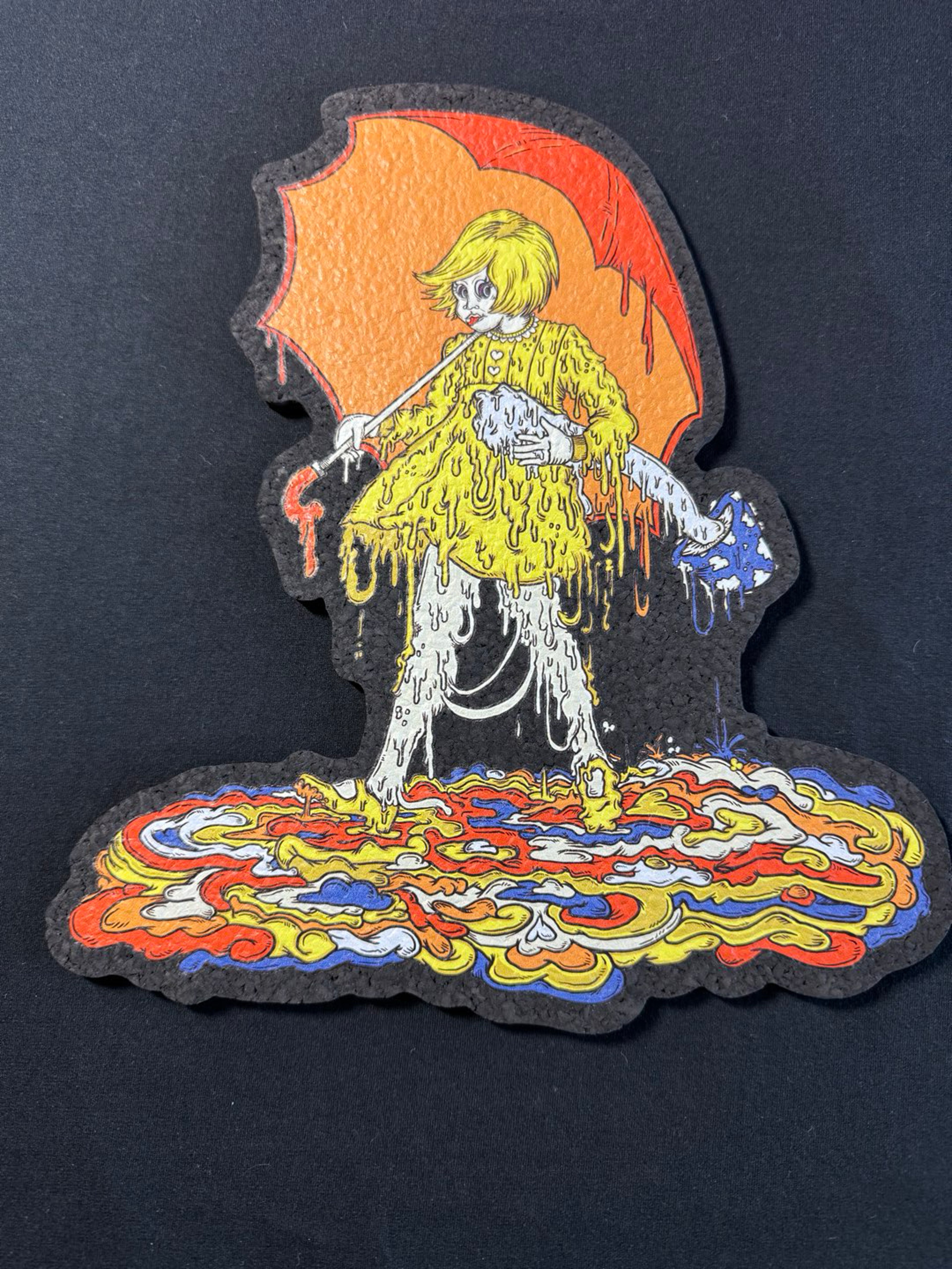 Preview pic of Slinger x Vincent Gordon 2023 x Moodmats “Melting Umbrella Girl” Collab