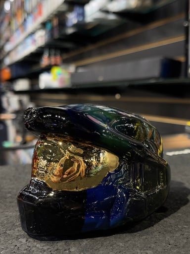 Preview pic of Halo Spartan Helmet from Tony Kazy