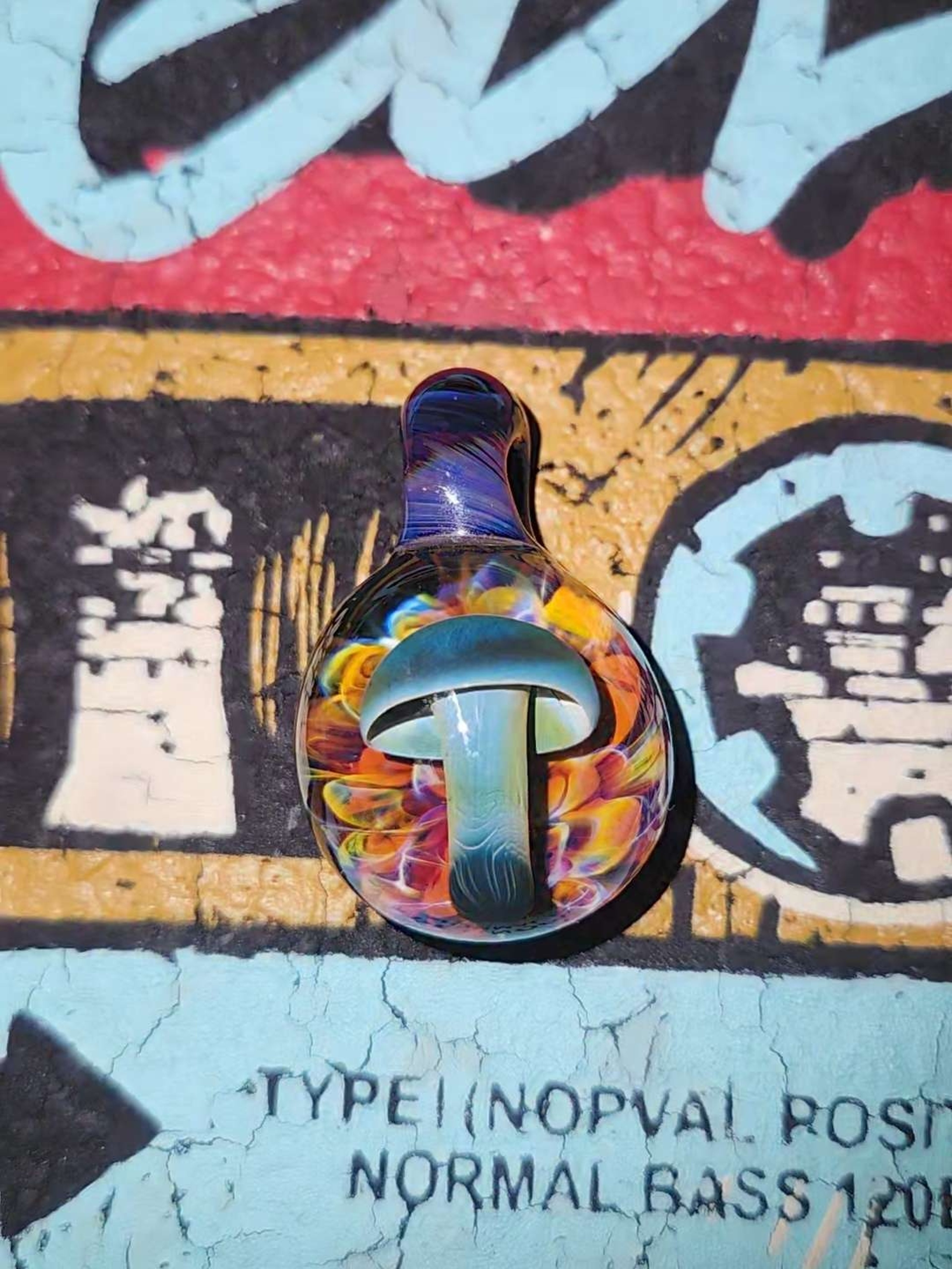 Mushroom pendant , shoot me an offer ! image 0