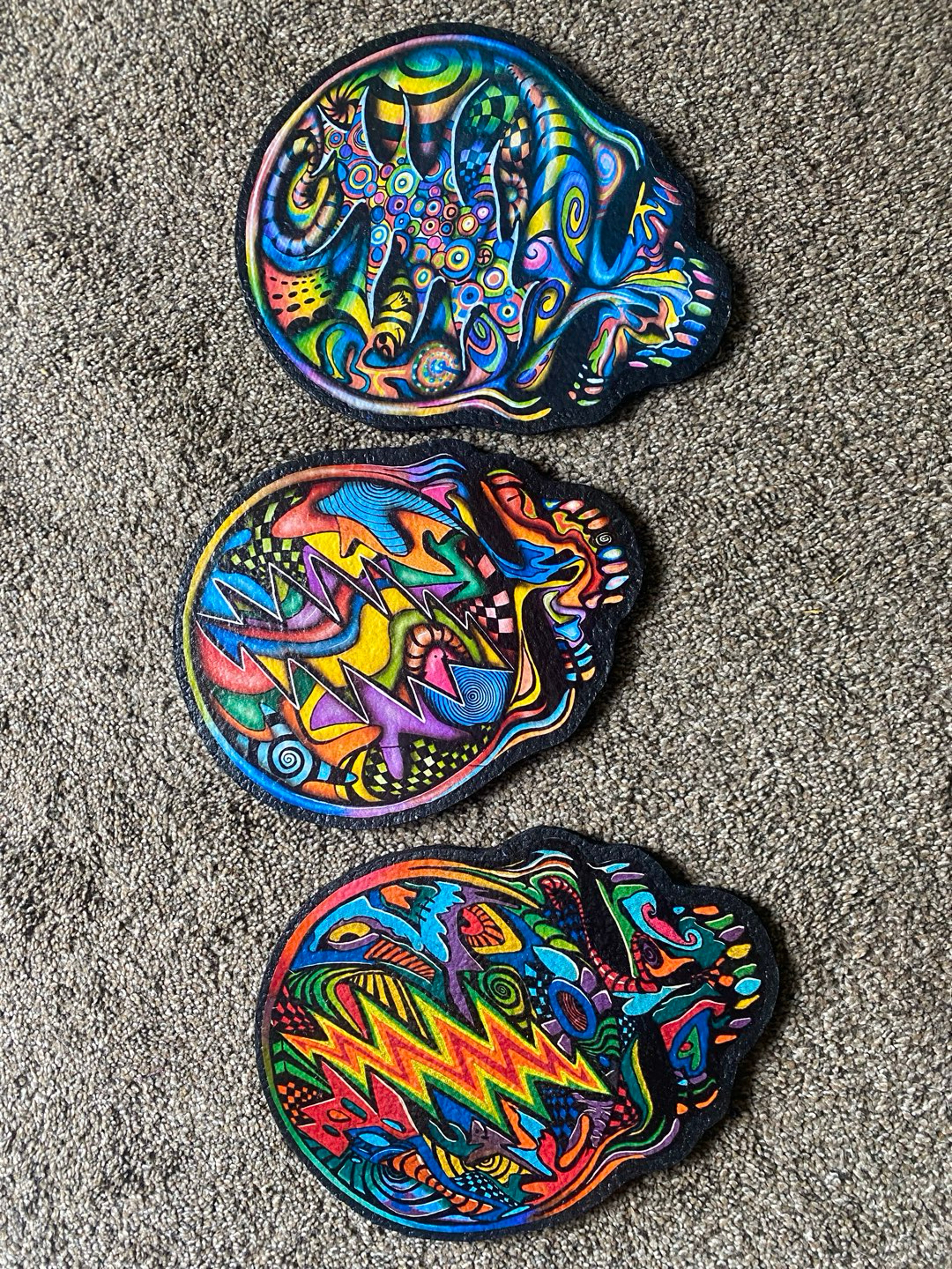 Preview pic of Choose one  Gratefuldead custom moodmat