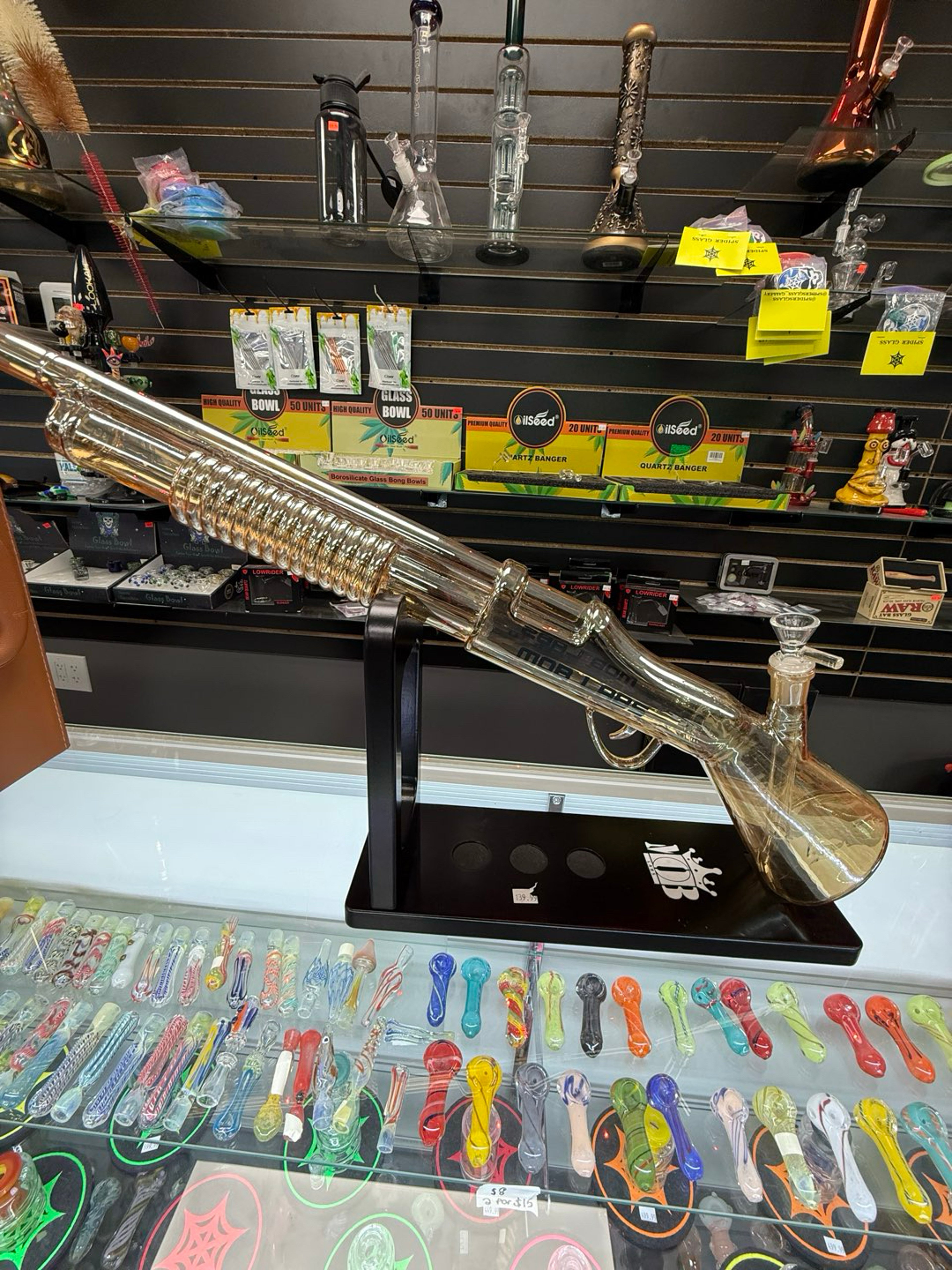 Preview pic of MOB LABS SHOT GUN BONG
