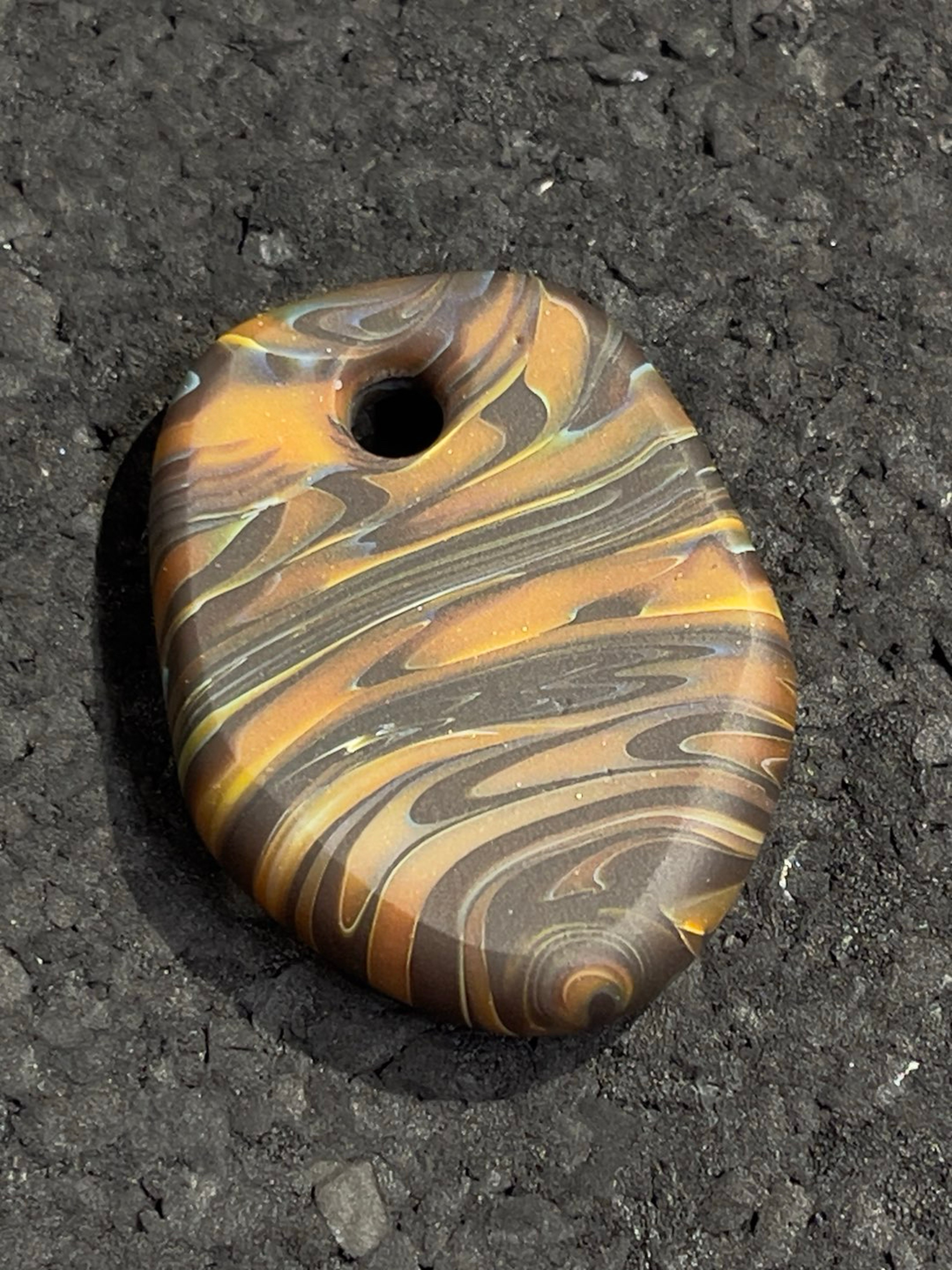 Preview pic of Chad G Wood Tile Pendant