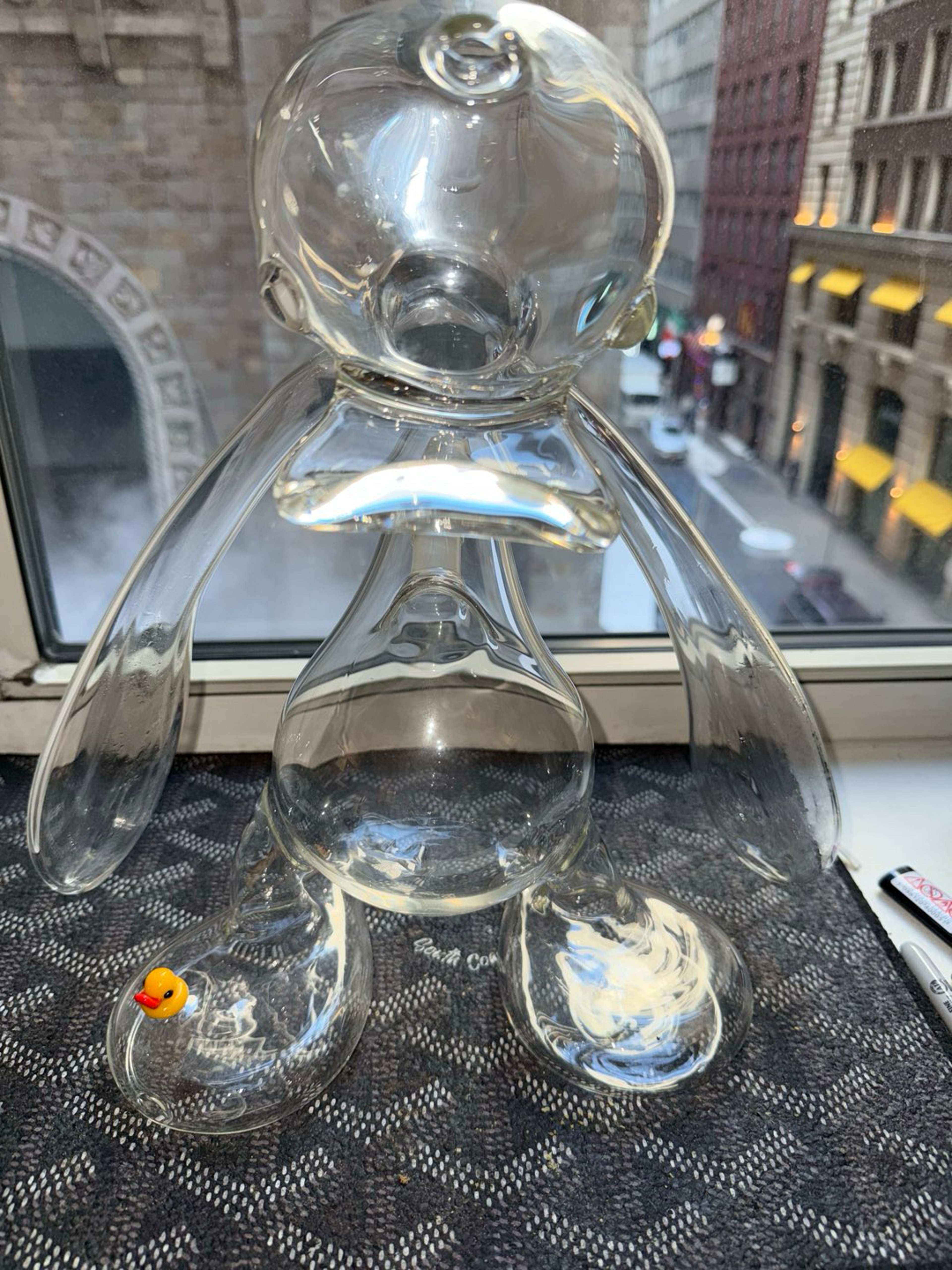 Preview pic of Ryno Standing Clear Duck (comes w/ clear Ryno downstem & slitted custom downstem)