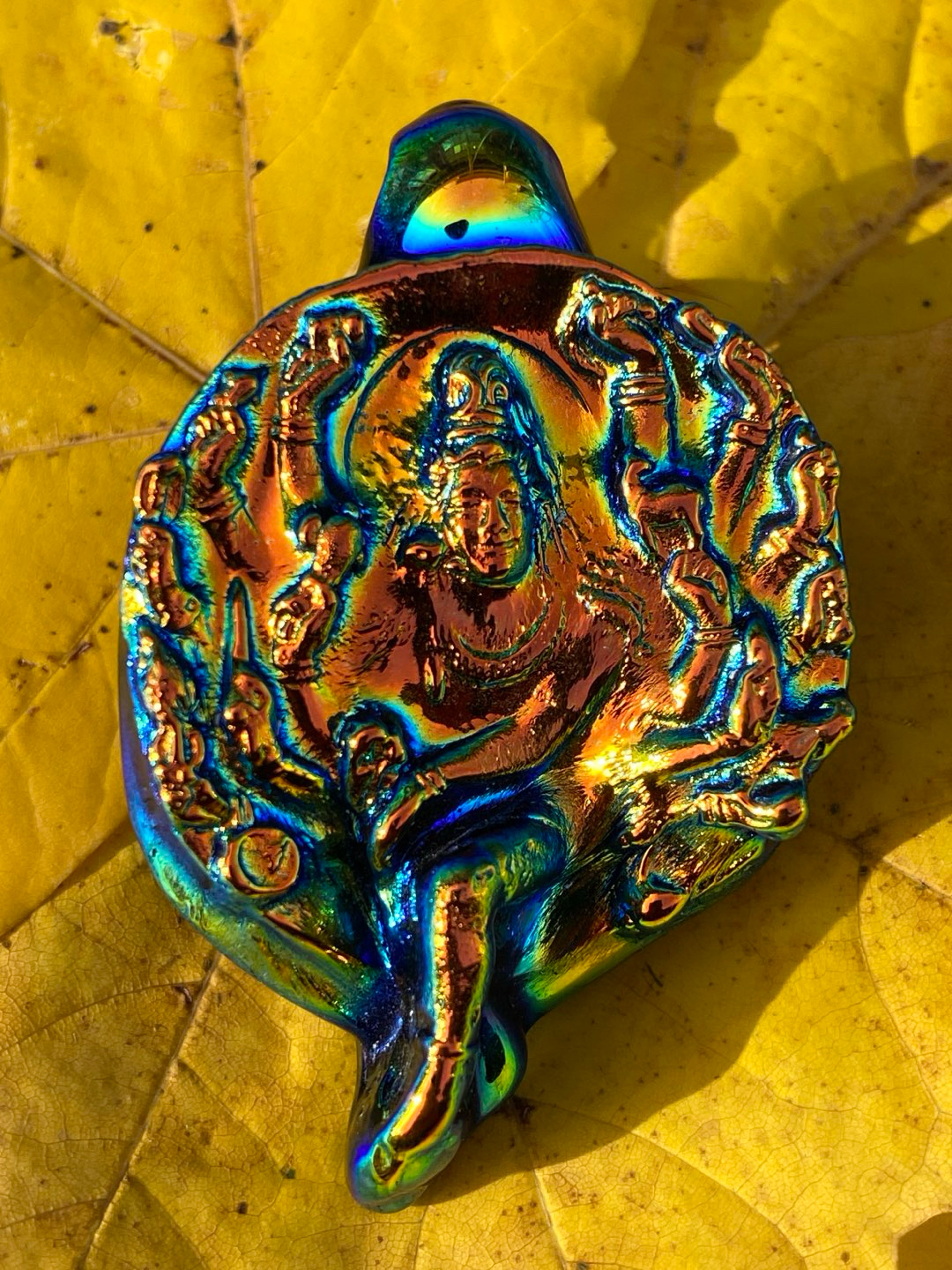 Preview pic of Dichro Durga Pendant