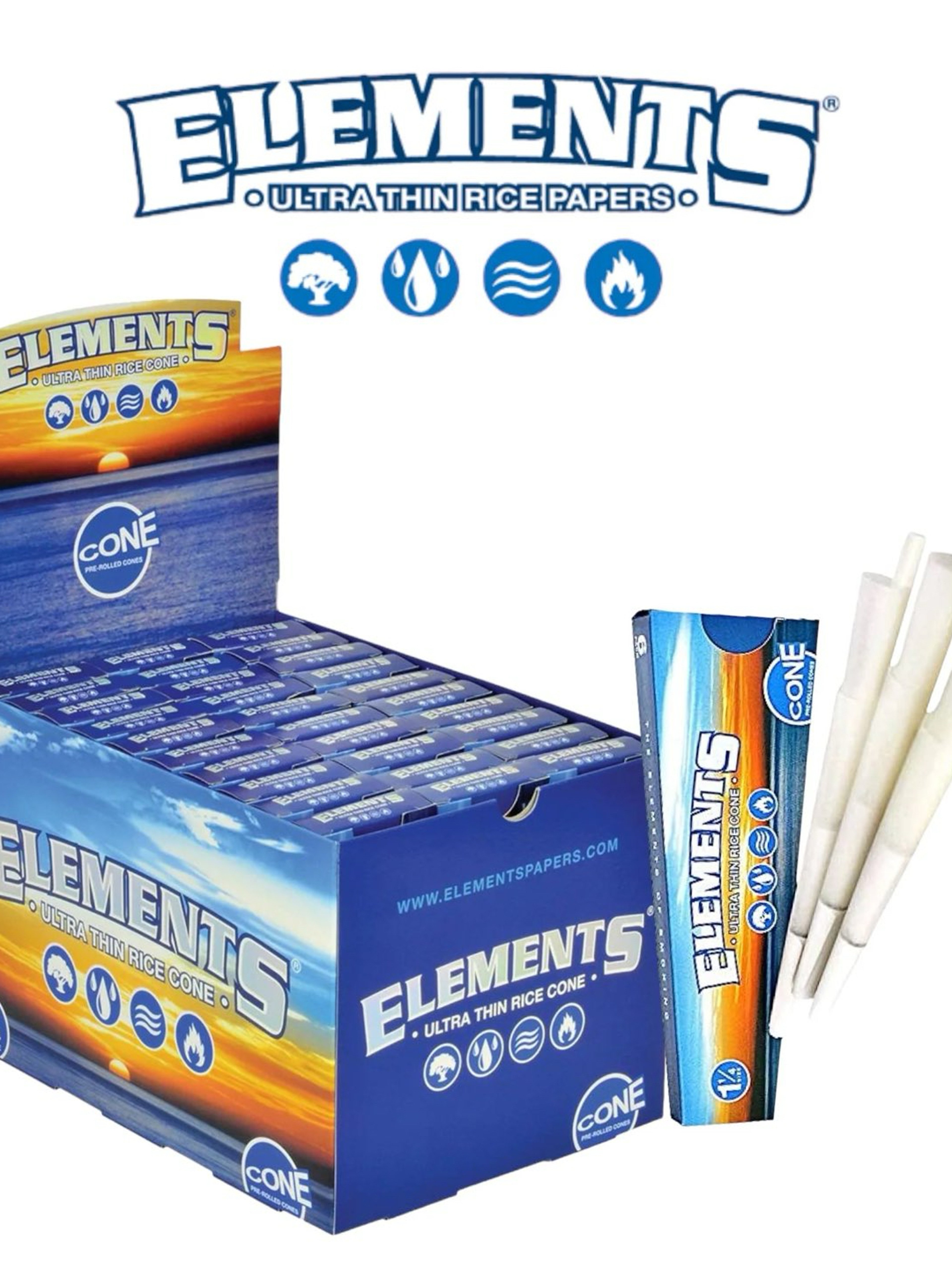 Preview pic of Full box 1/4 size element cones