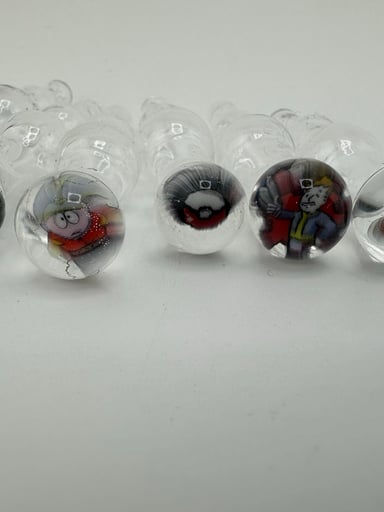 Preview pic of Paulson Pieces Dr Dabber Switch 2 Joystick Cap - clear w/ Millie