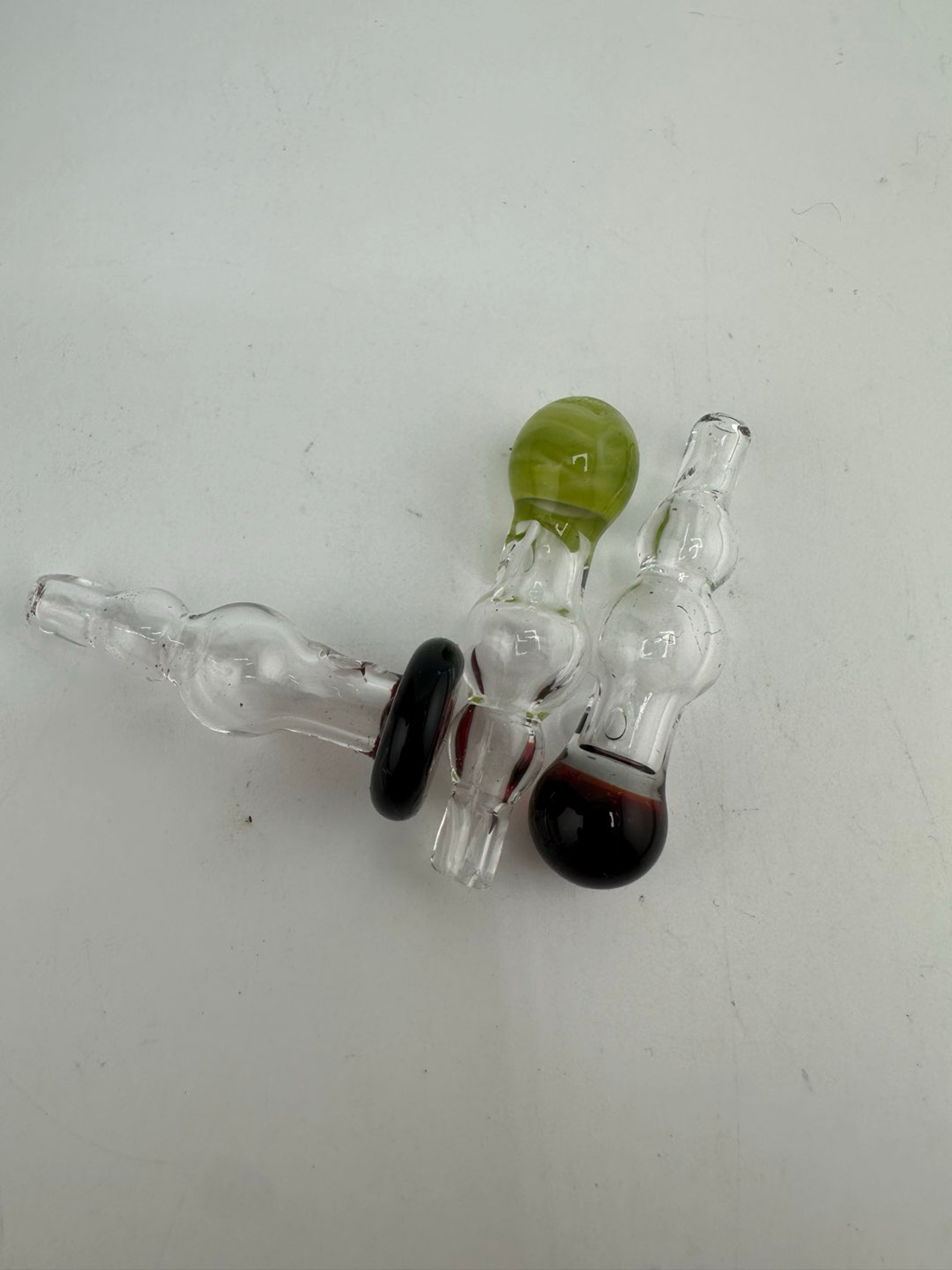 Preview pic of Paulson Pieces Dr Dabber Switch 2 Joystick Cap - Clear w/ color Accent