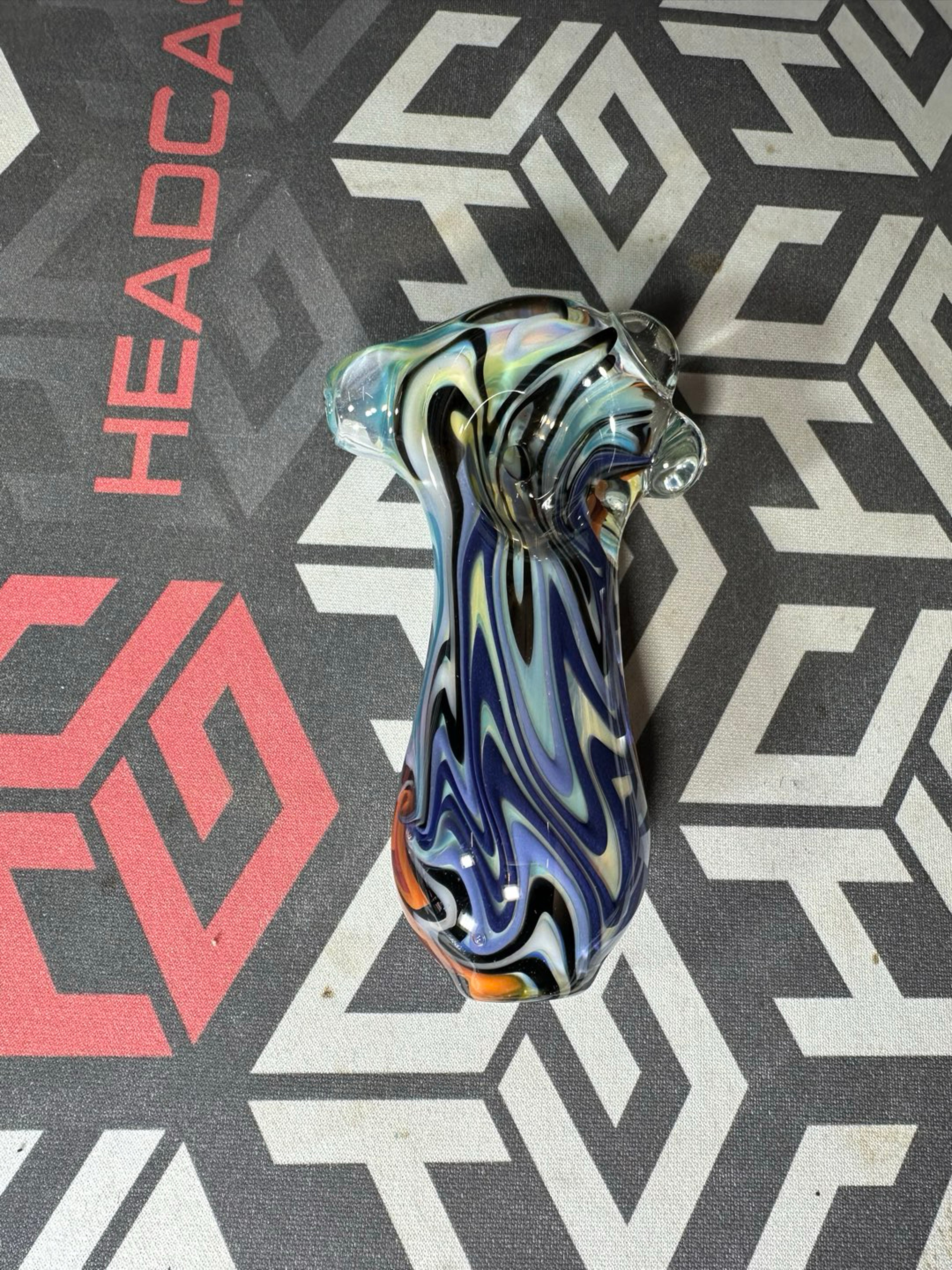 Inside-Out Reversed Wig-Wag Spoon Pipe image 0