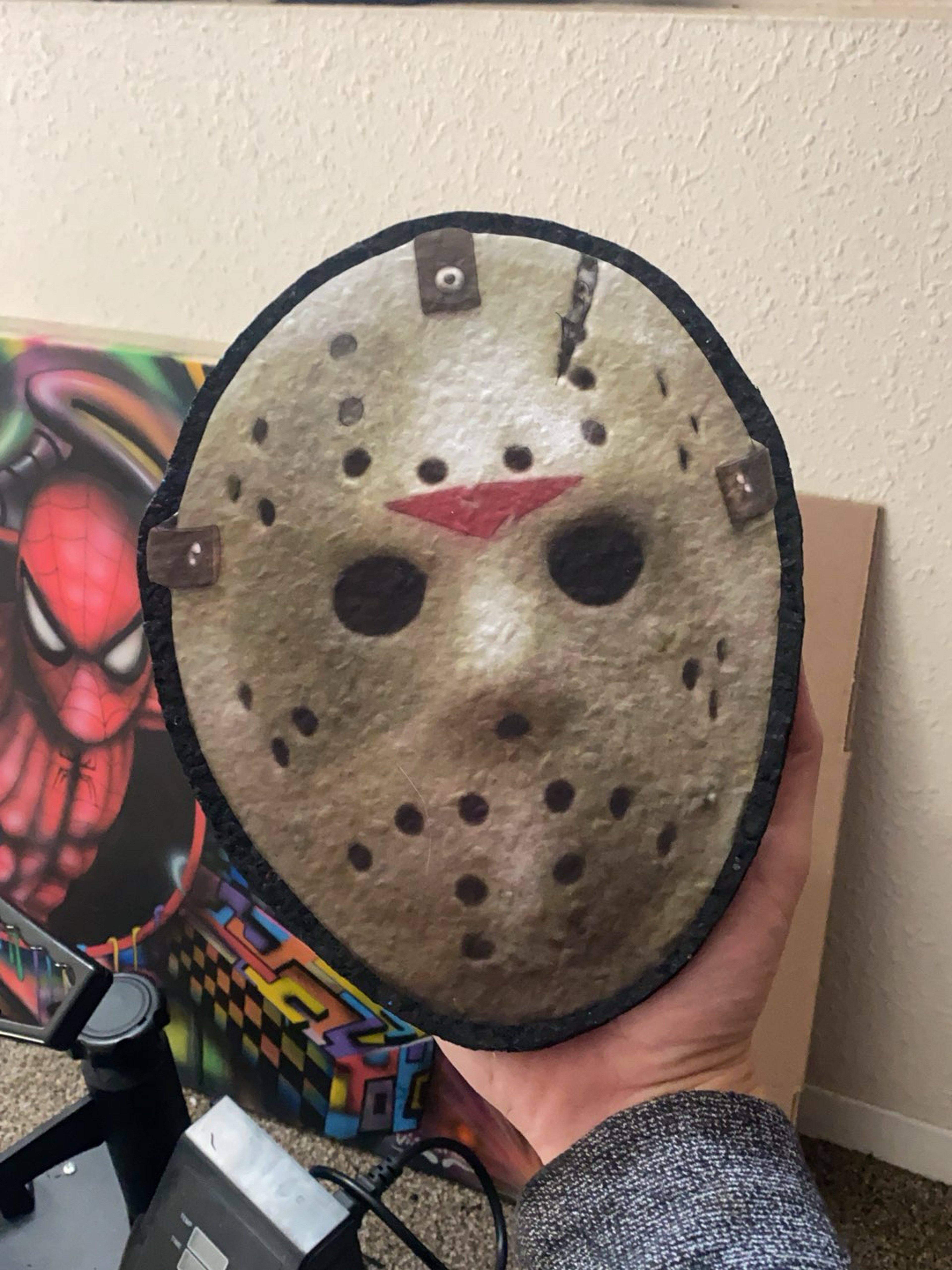 Preview pic of Jason mask  custom moodmat