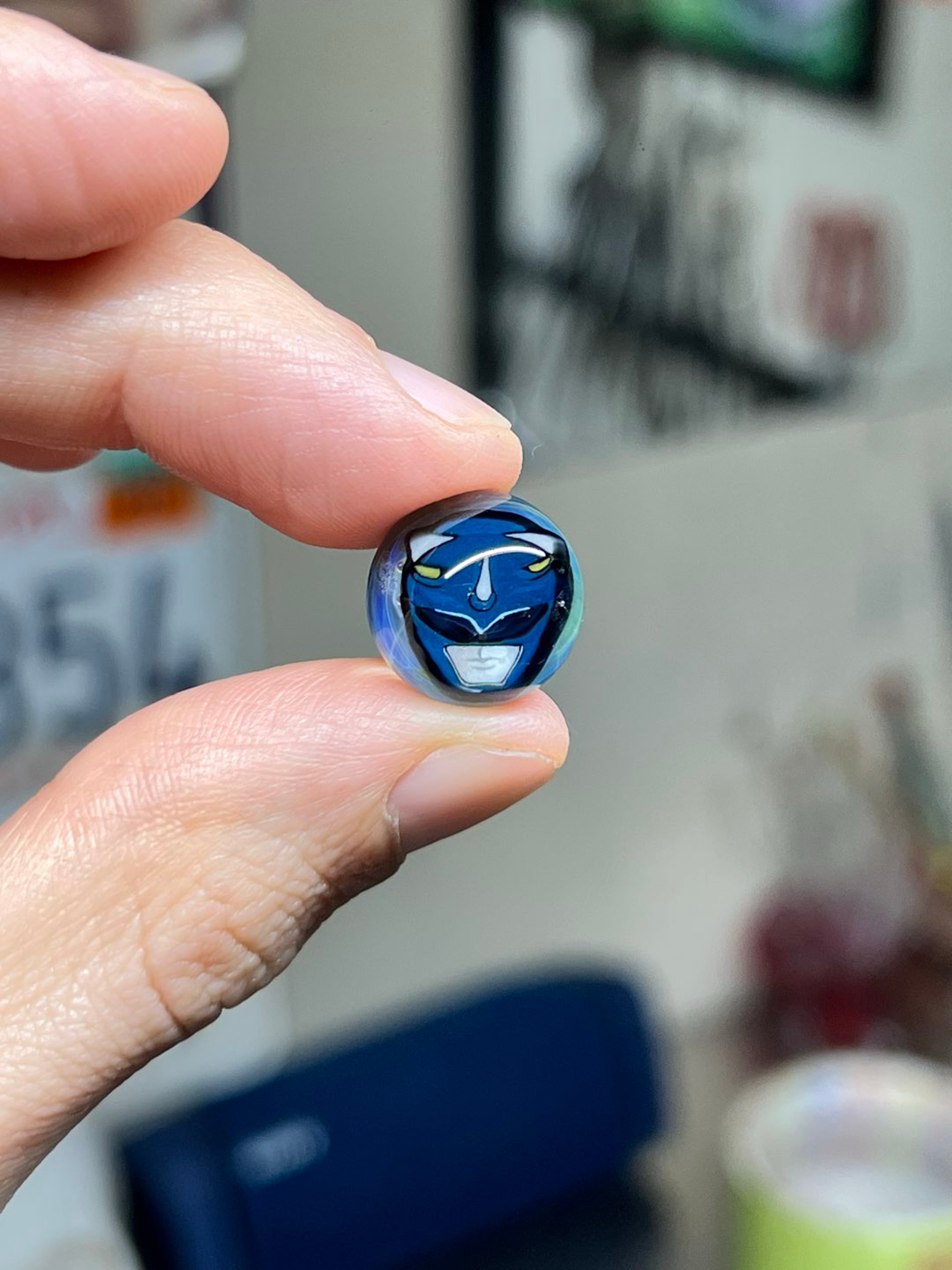 Blue Power Ranger Mille marble image 0