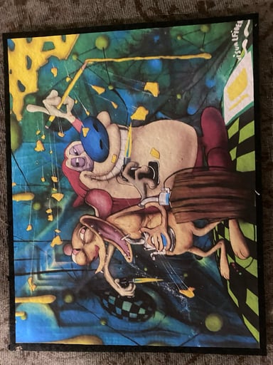 Preview pic of Ren and stimpy log sesh