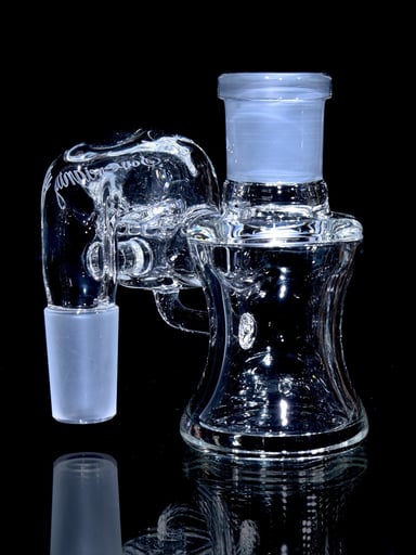 Preview pic of Sovereignty Glass - Dry Cleaner - Clear w/ Etched Logo - 18mm Male