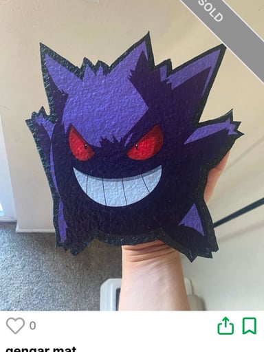 Preview pic of Gengar mat