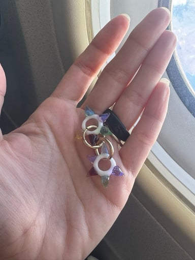 Preview pic of Starry eyed Earrings