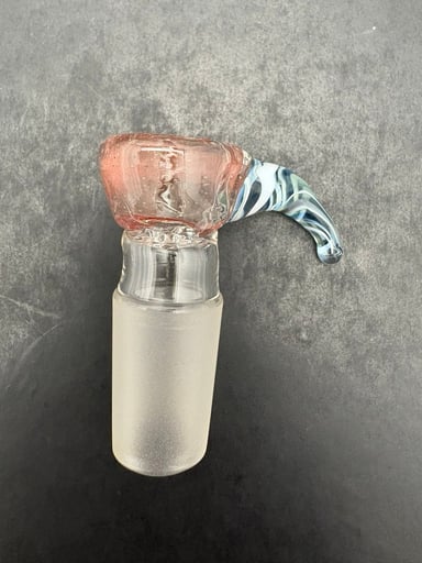 Preview pic of 18mm Pink/Green CFL 4hole Slide