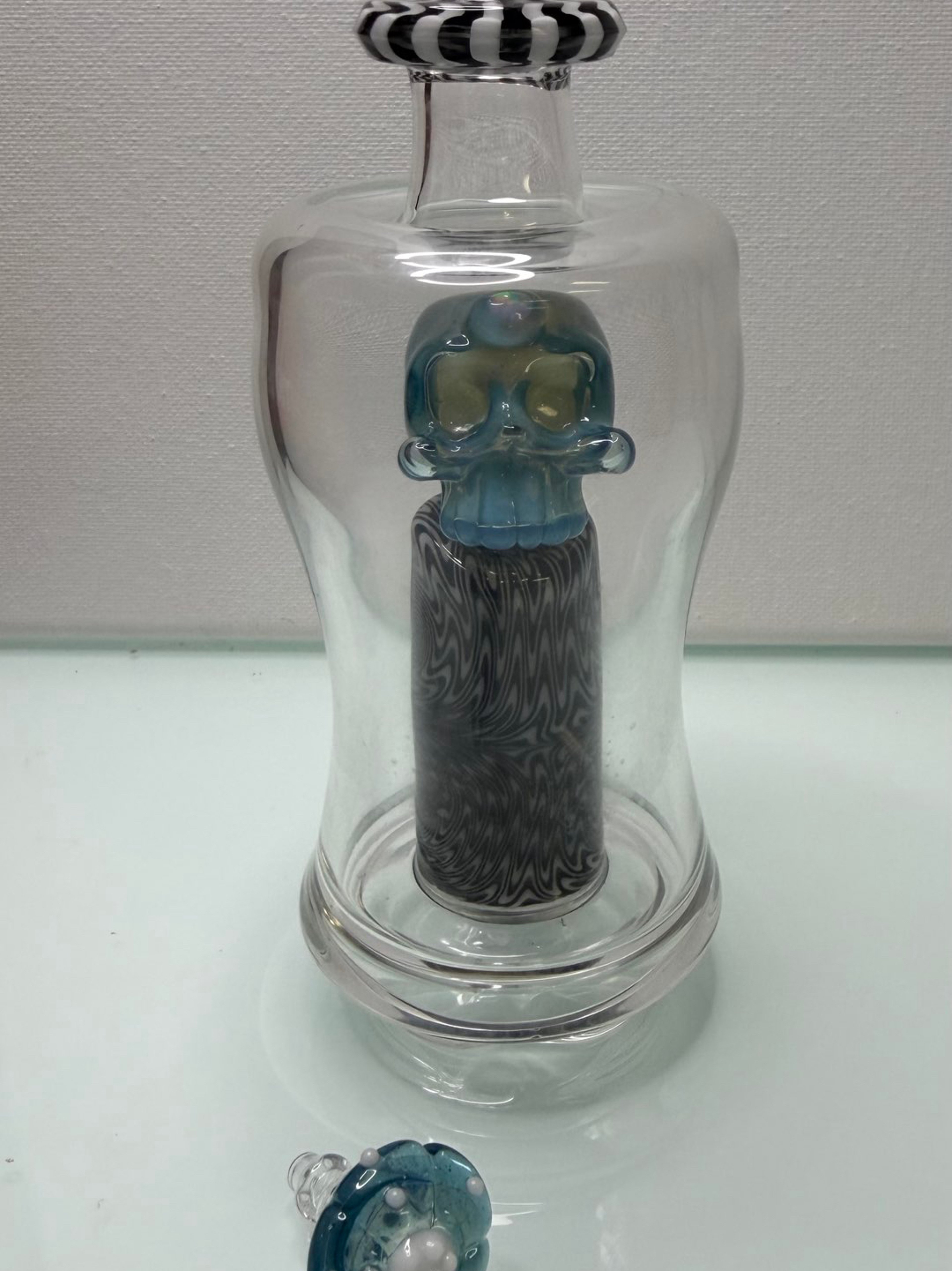 Glassworth puffco top wth matching cap image 0