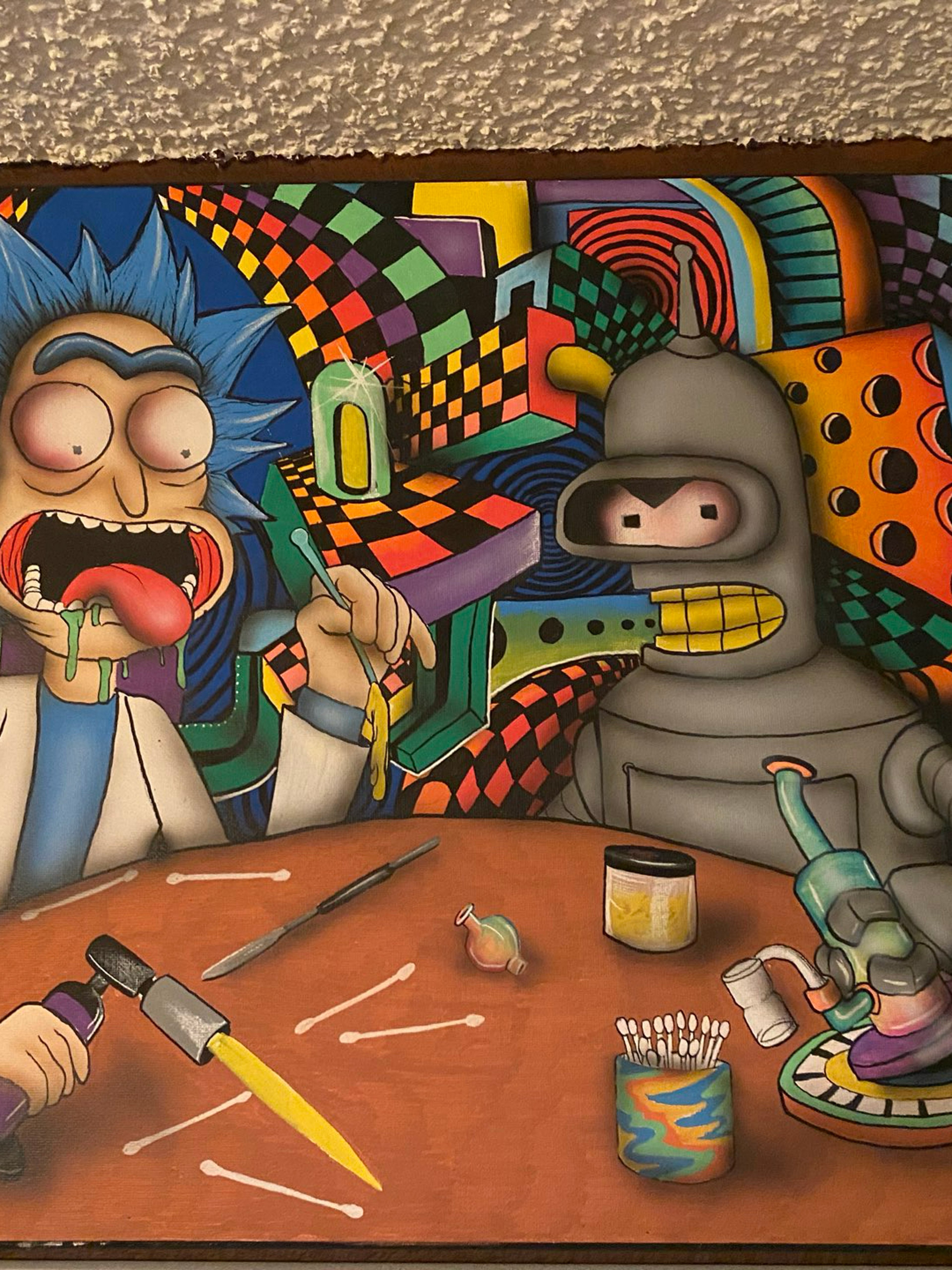 Rick and bender sesh mat image 0