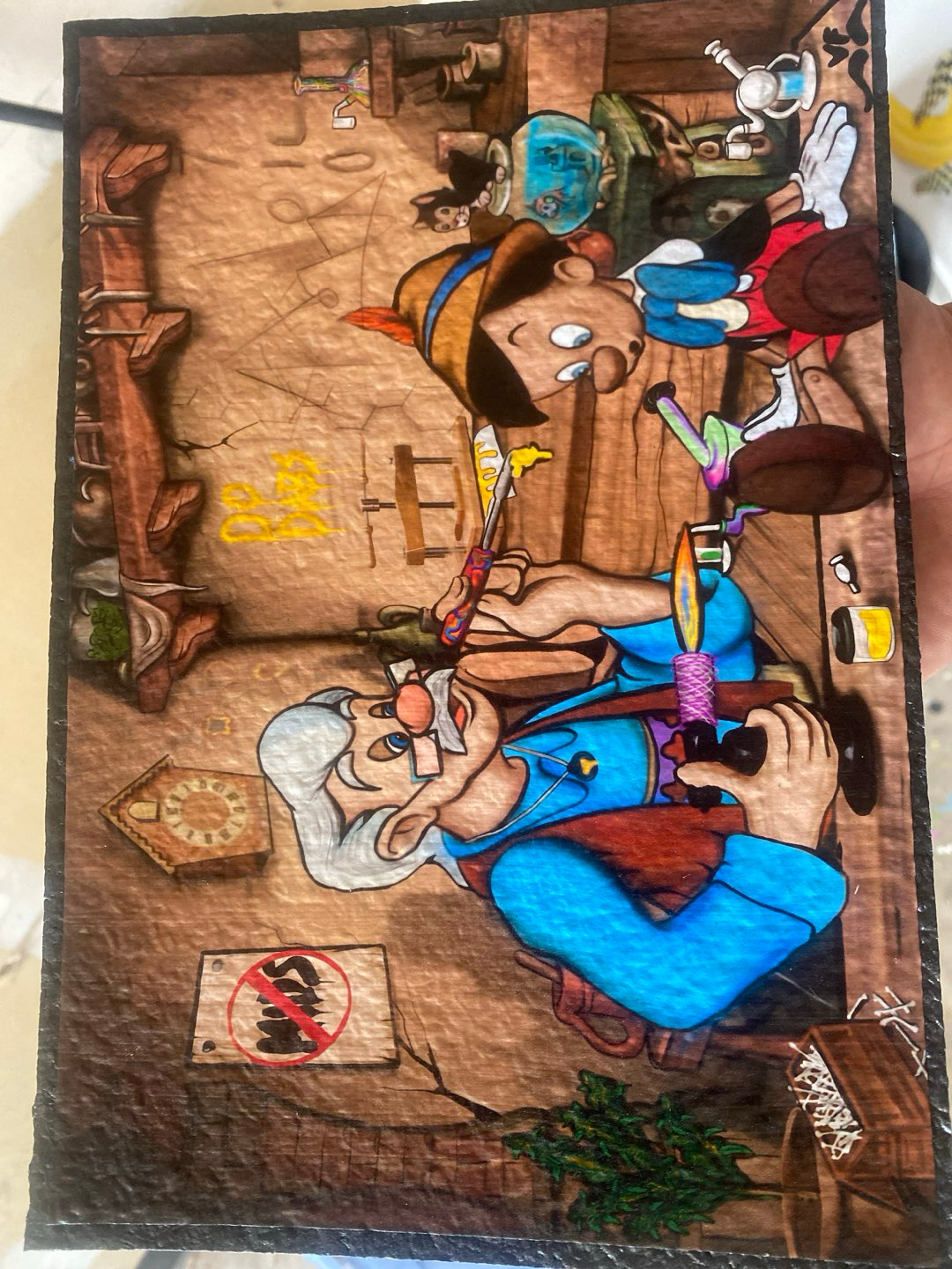 Pinocchio sesh mat image 0