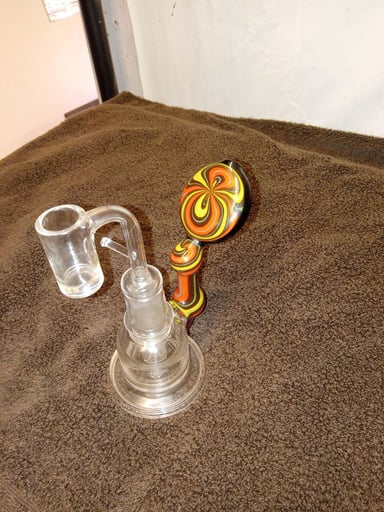 Preview pic of Heady old school mini rig by Puck