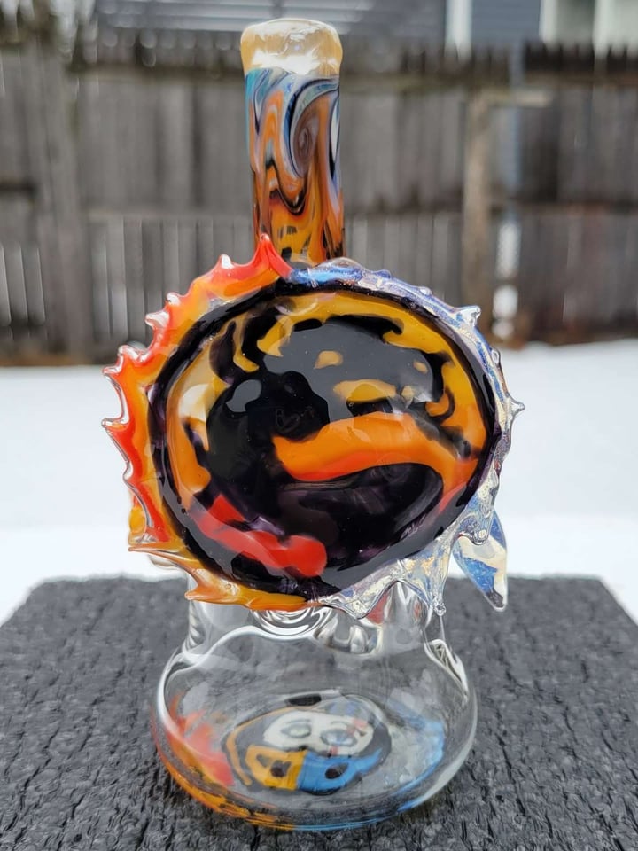 Mortalkombat fire and ice rig | Shop Heady Rigs on GlassPass