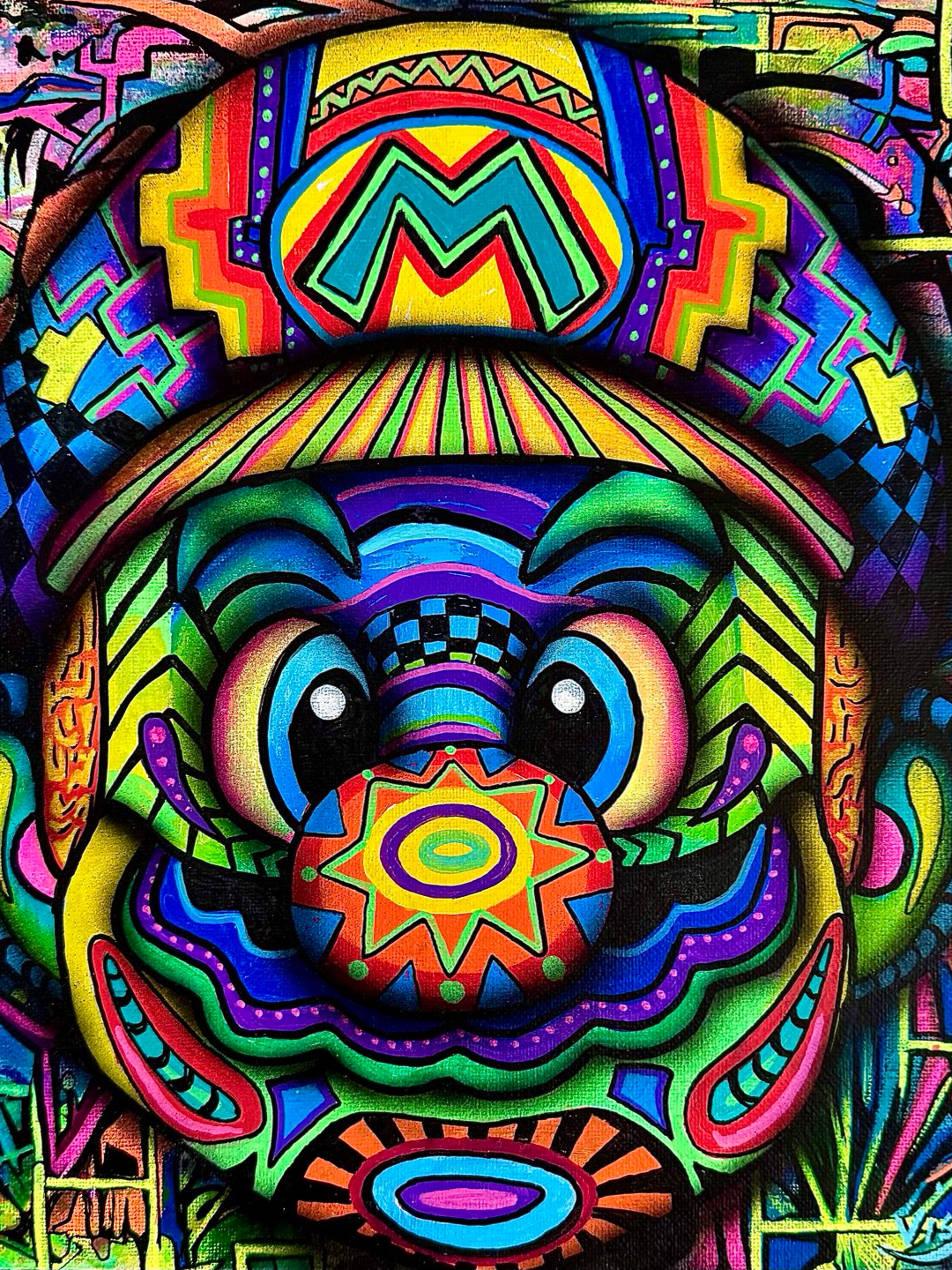 Preview pic of Mario print 12x12”