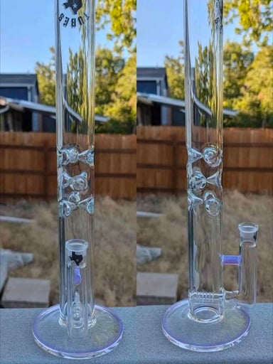 Preview pic of Pink Slyme 42 Hole Texas Tubes Stemline