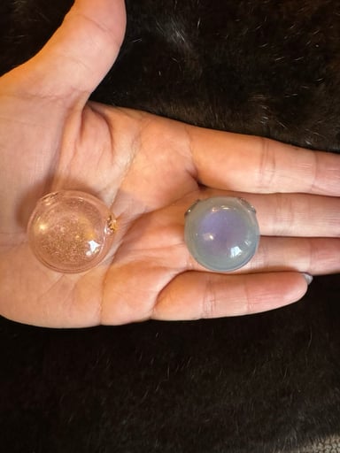 Preview pic of Two CFL color shift pendys