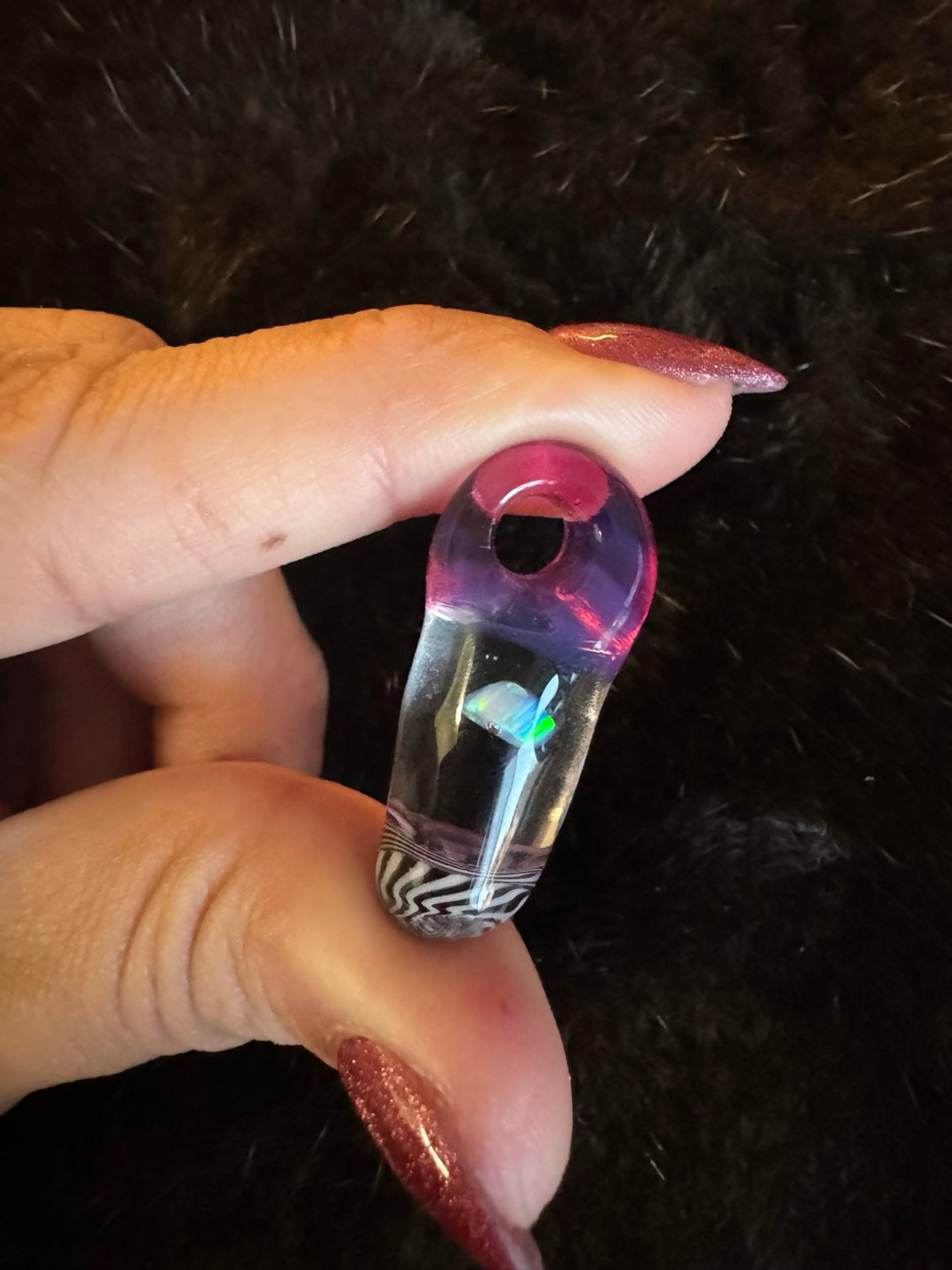 Preview pic of Opal encased pendant