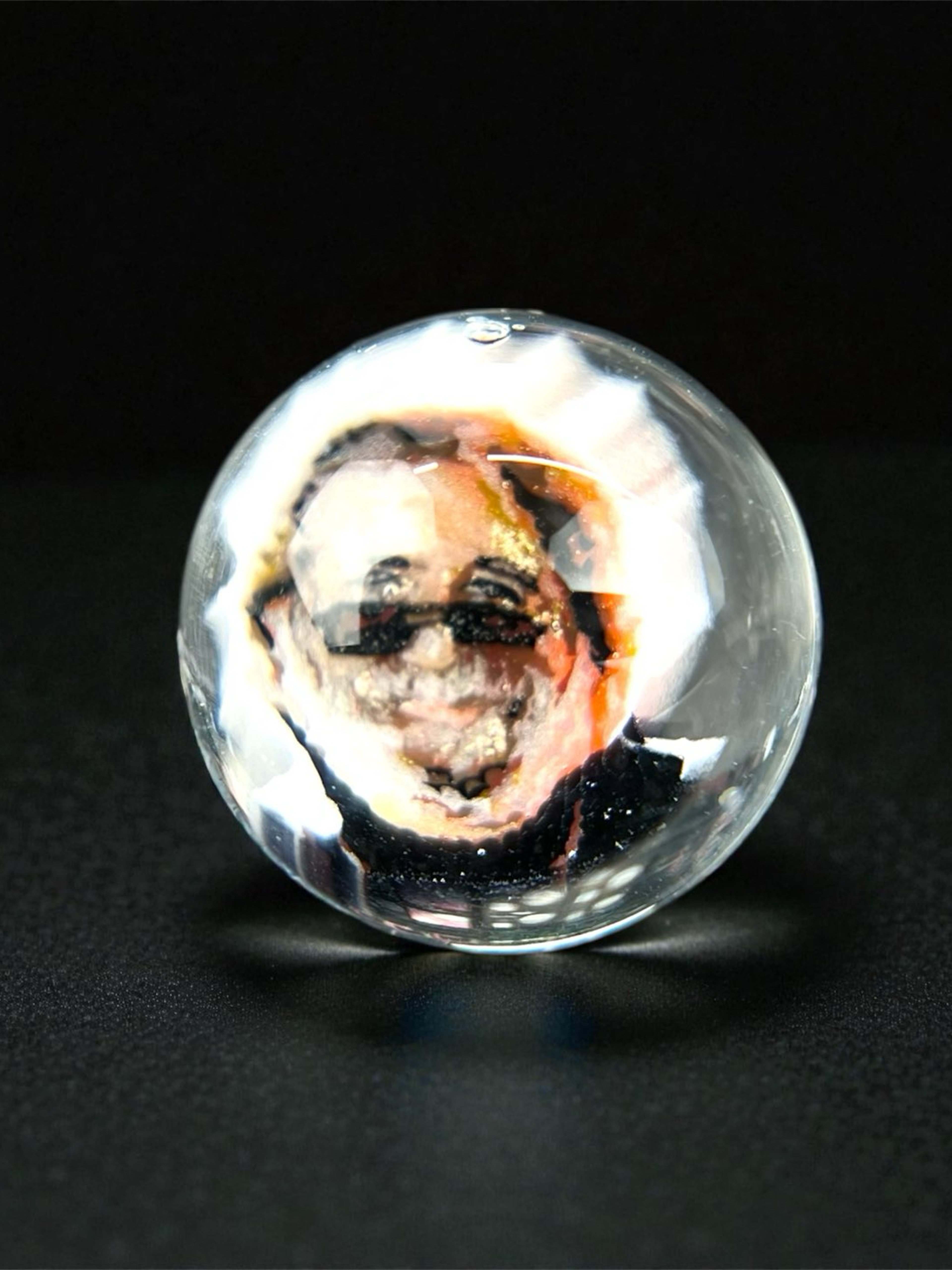 Preview pic of Steven H Glass – Jerry Garcia Millie Valve Marble (12–13mm)