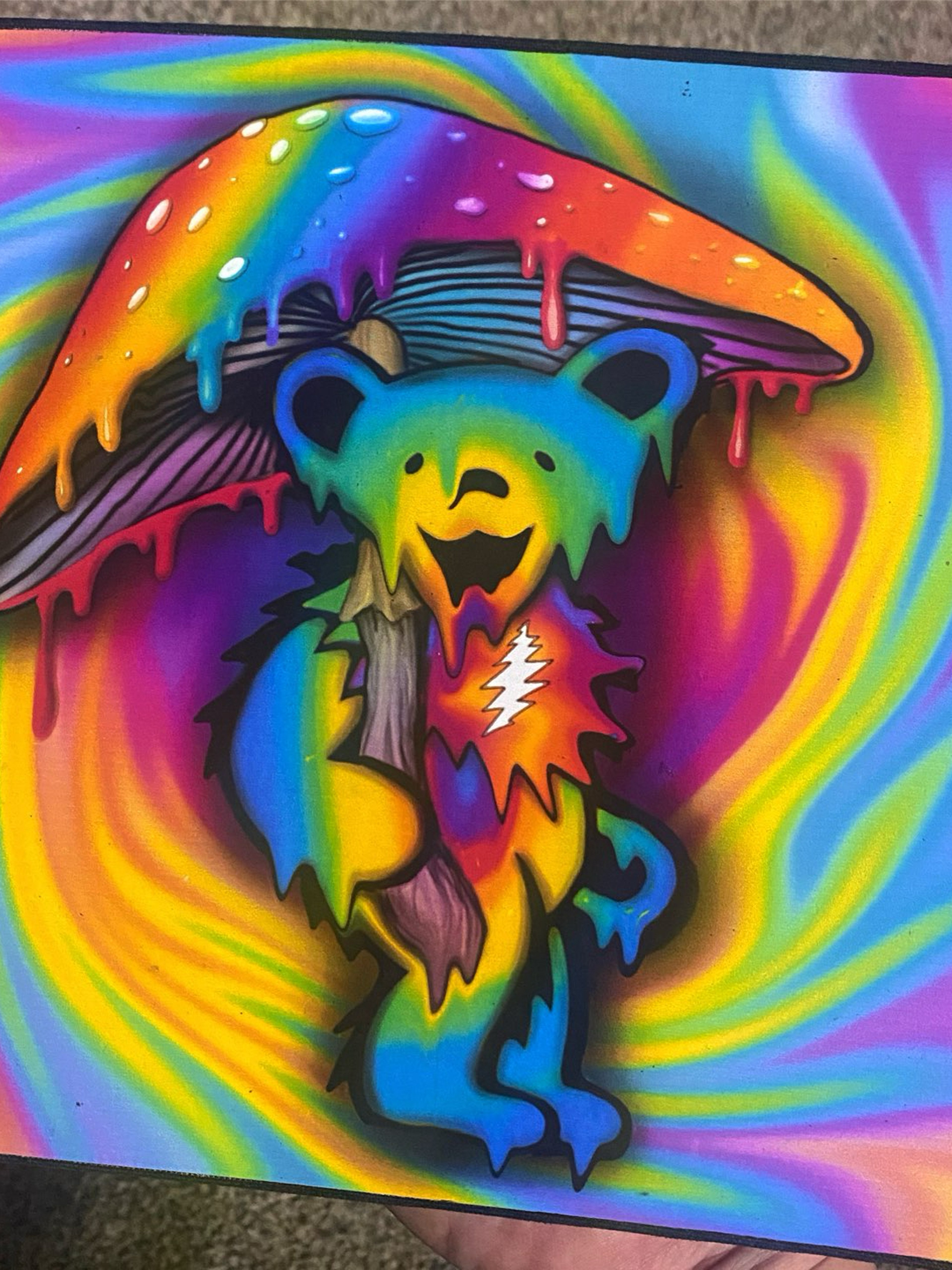 Grateful Dead bear mat image 0