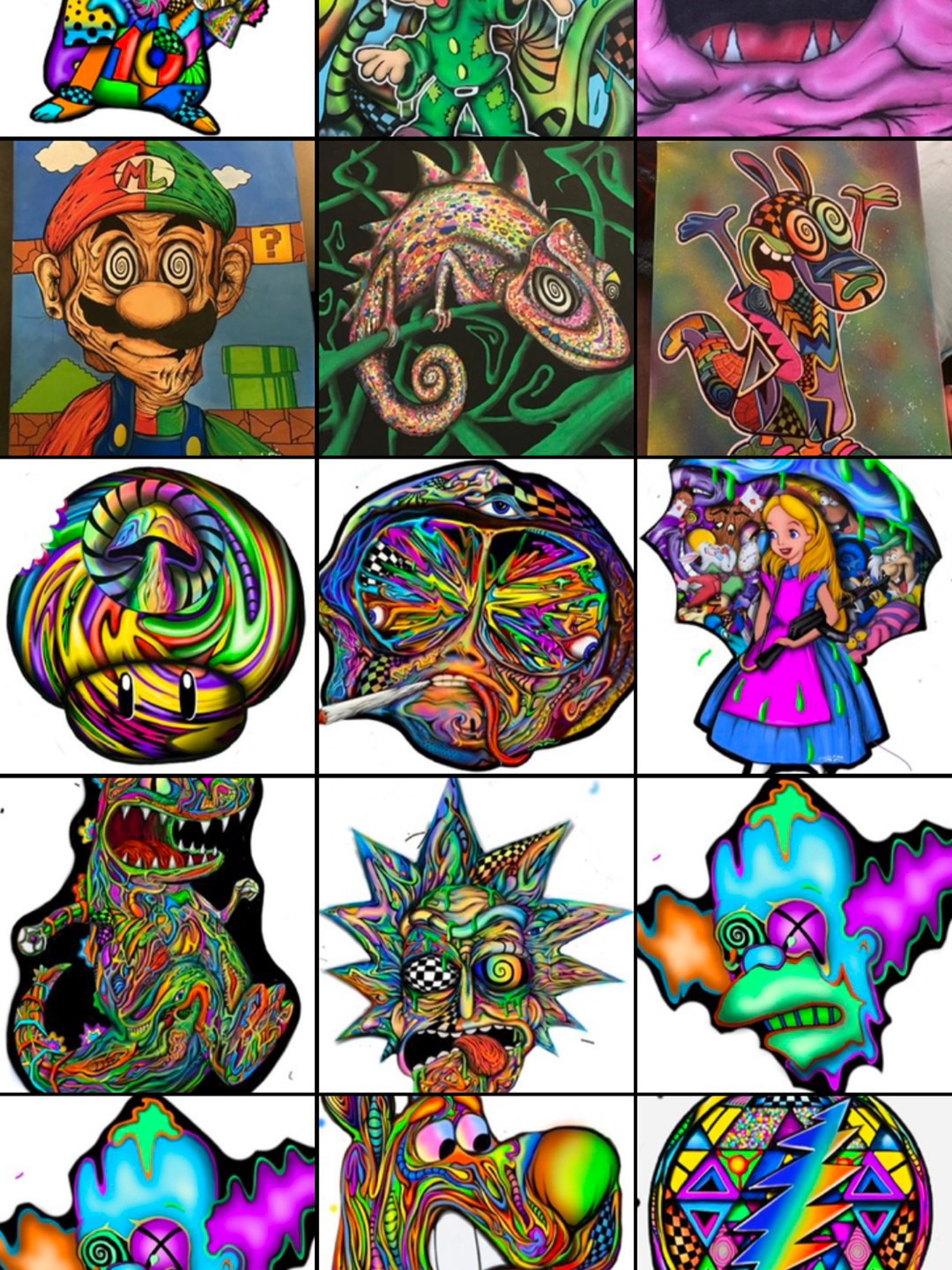 Choose one mat image 0