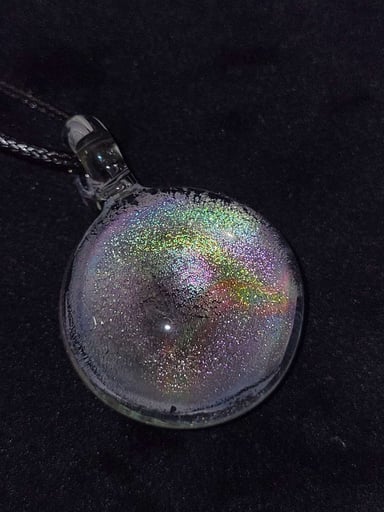 Preview pic of 'Oil Spill' Dichro Pendant