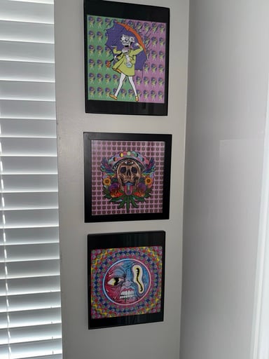 Preview pic of Aaron Brook & Ellie Paisley Blotter Prints