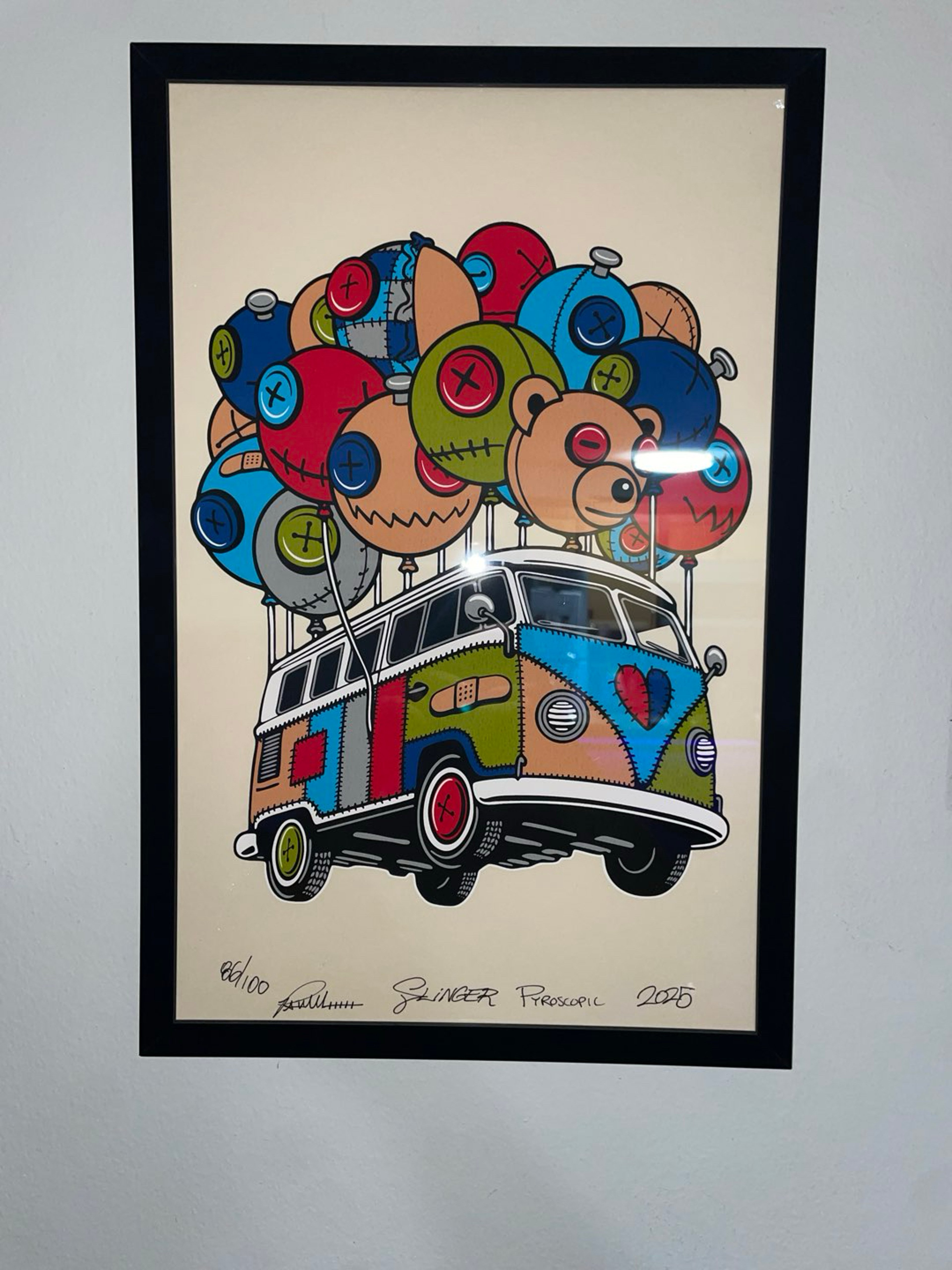 Flying bus print + bundle image 0