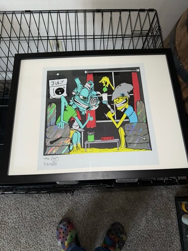 Preview pic of Aaron Brooks x Olio Print 33/200