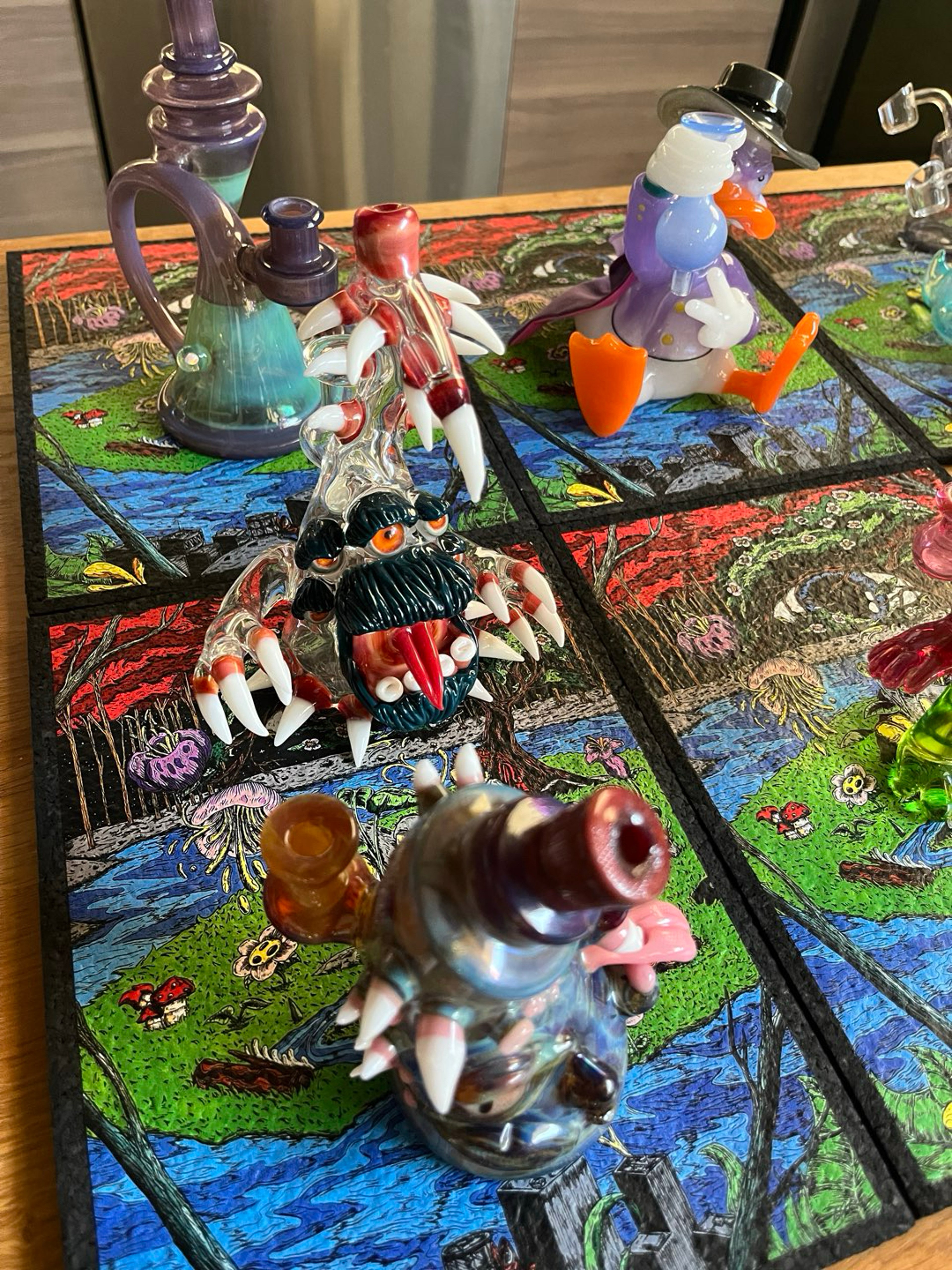 Huge Glass Rig Lot (Bug, Kyru, Jsmart, Inkz) image 0