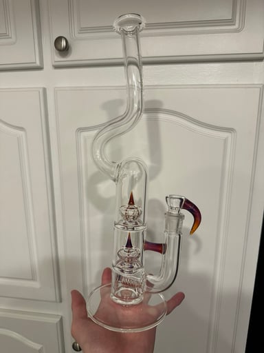 Preview pic of Triple perc natty neck sovereignty glass