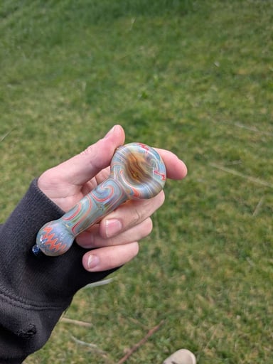 Preview pic of 6 section tie dye worked spoon