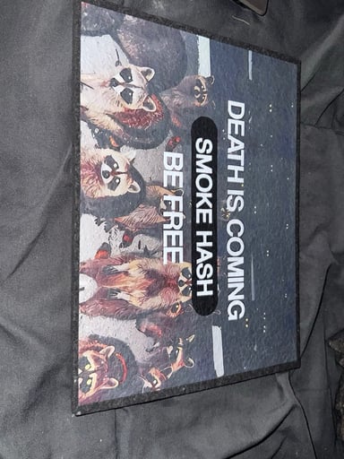 Preview pic of Death Is Coming, Smoke Hash, Be Free! Gz1 Moodmat! New! Trusted Seller! Same Day Shipping!