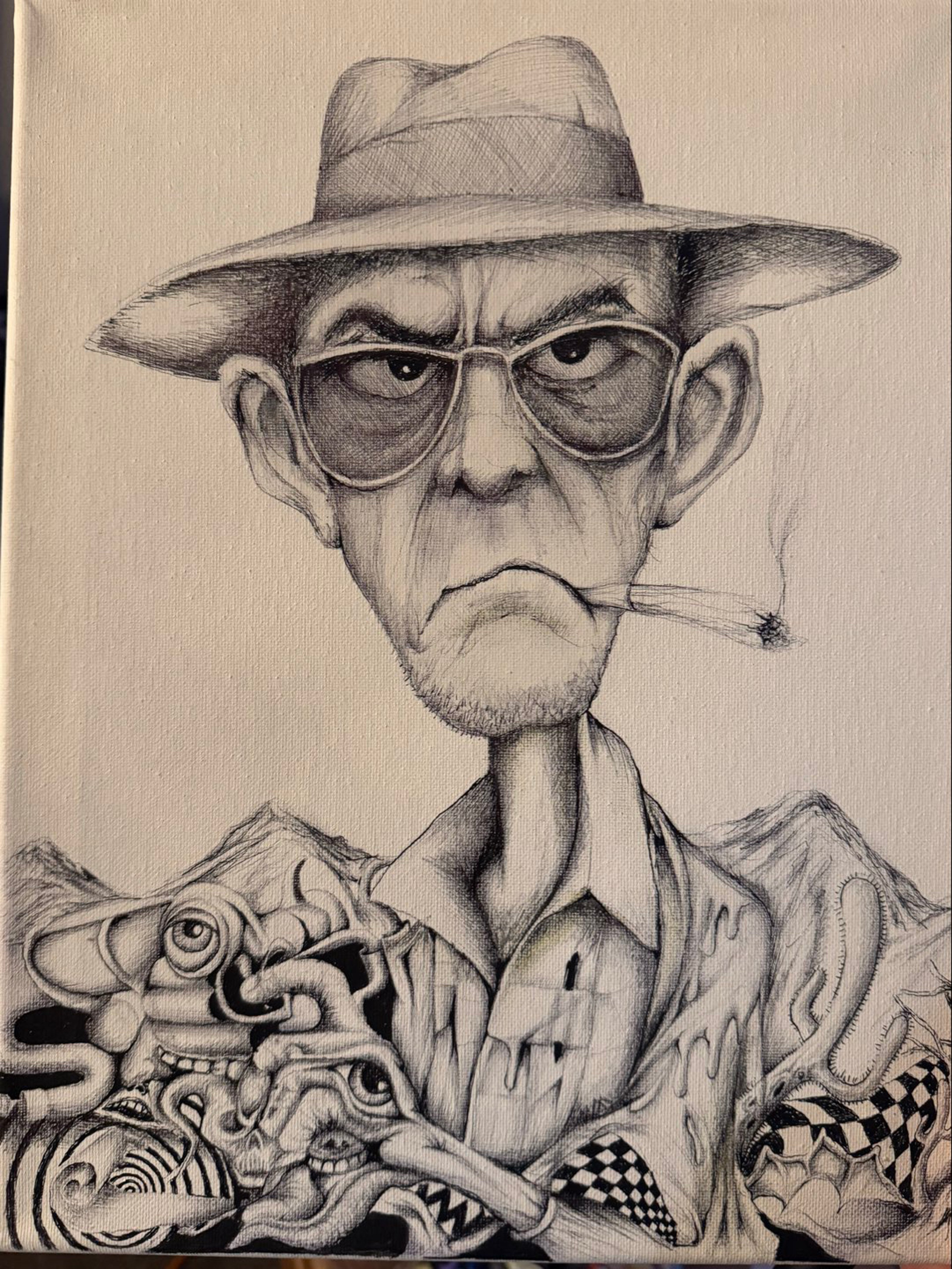 Hunter  s thompson mat image 0