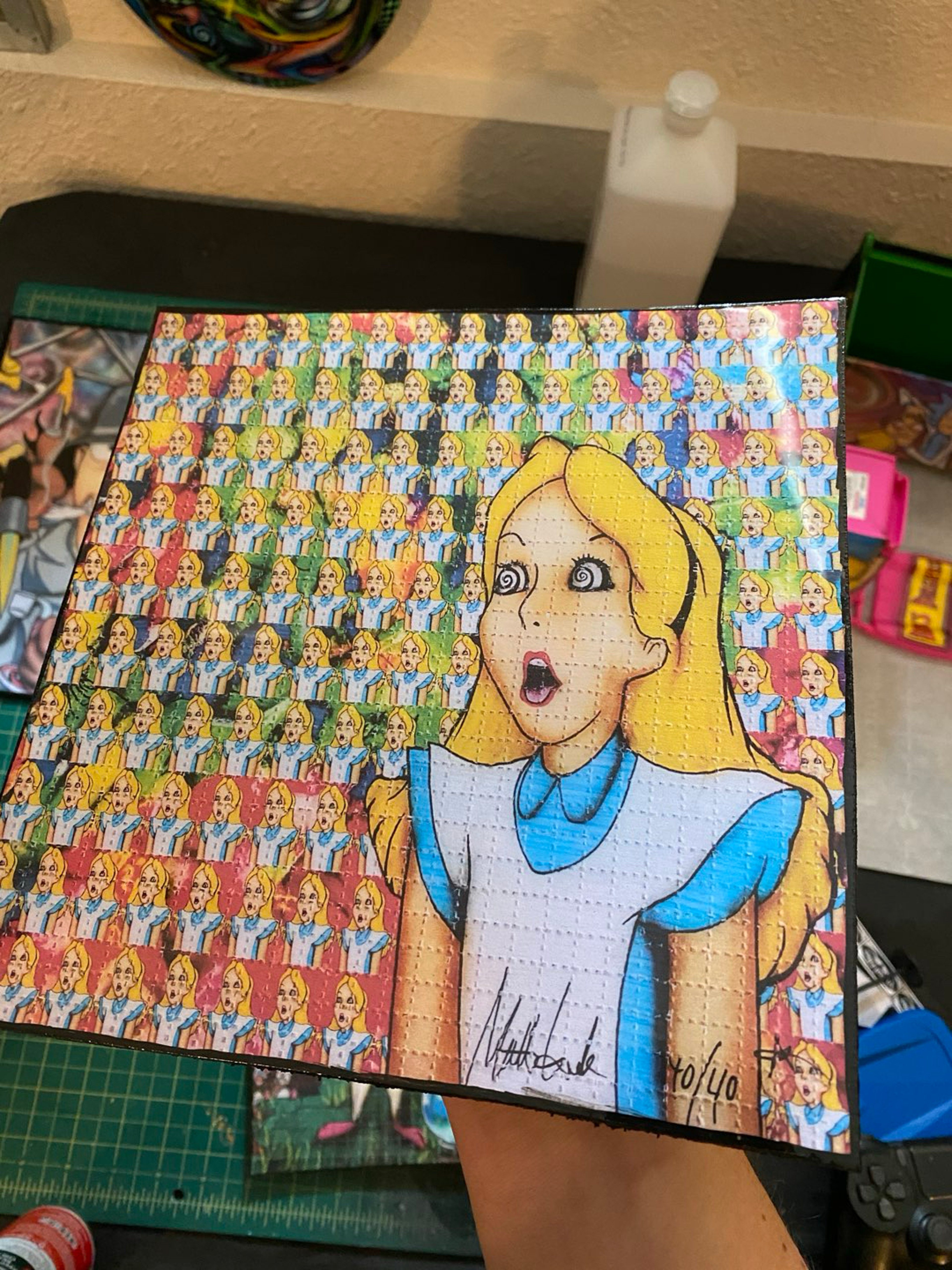 Alice blotter art mat image 0