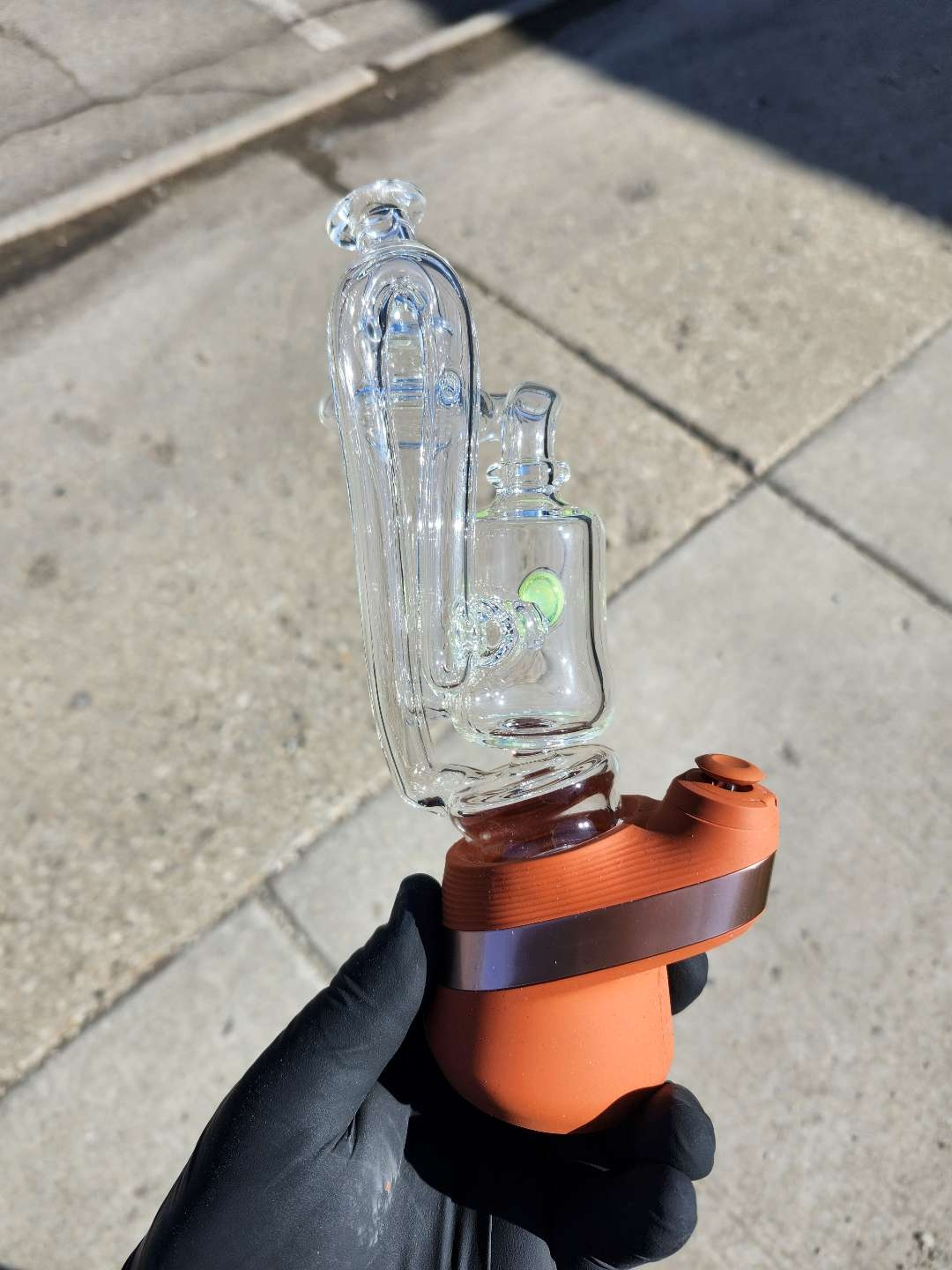 CRISTO GLASS PUFFCO RECYCLER image 0