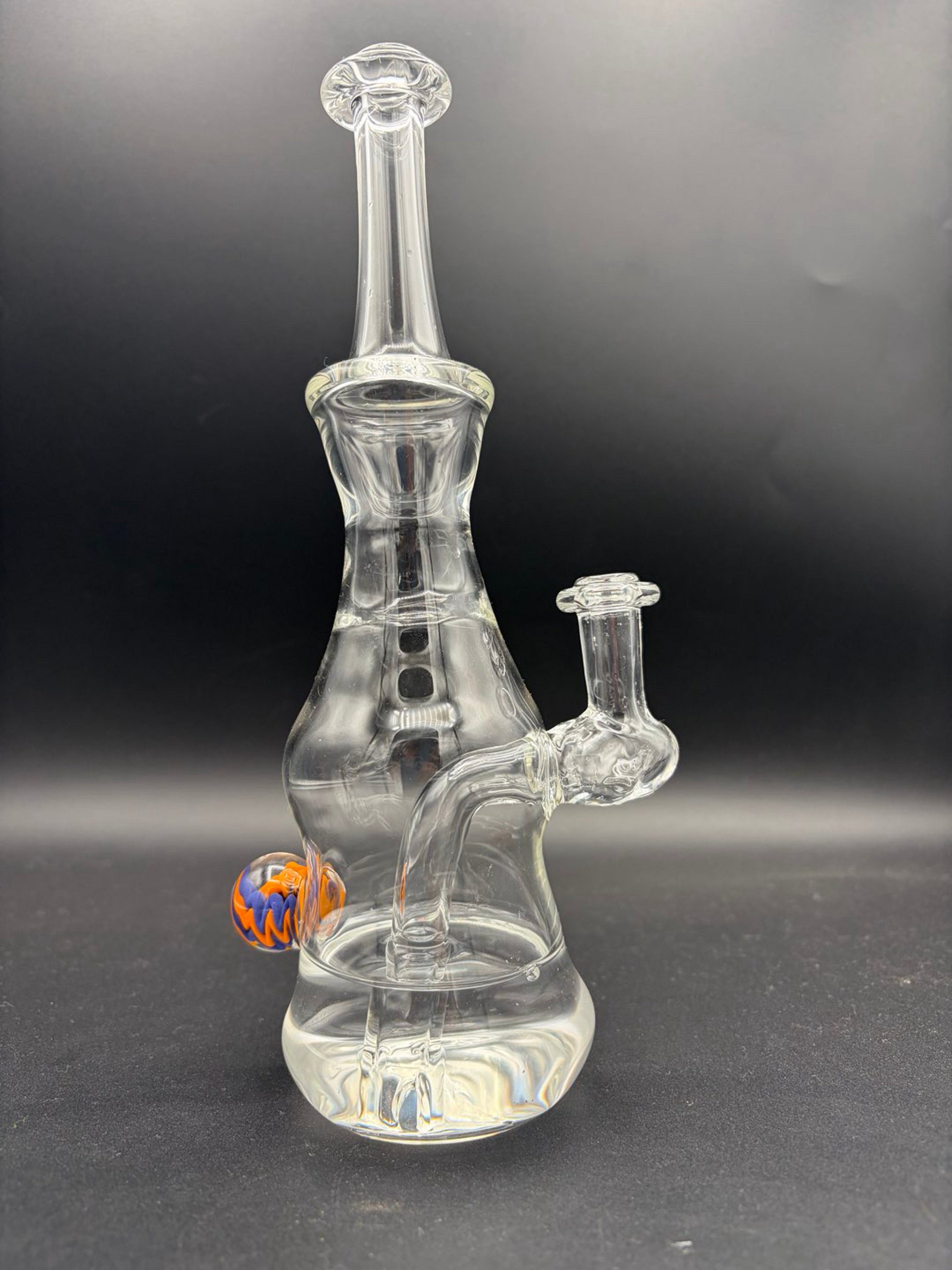 Preview pic of Clear 10mm Jammer w/ Wig Wag Marble