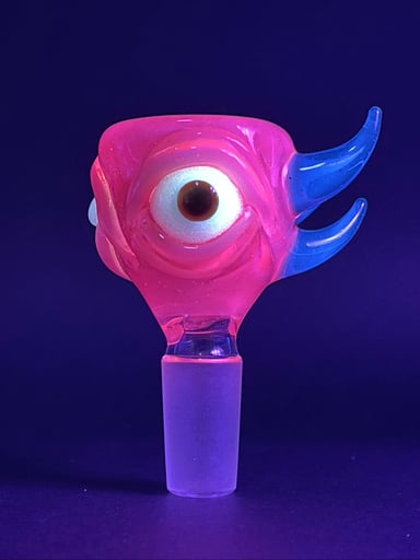 Preview pic of 14mm 4 hole uv reactive slide